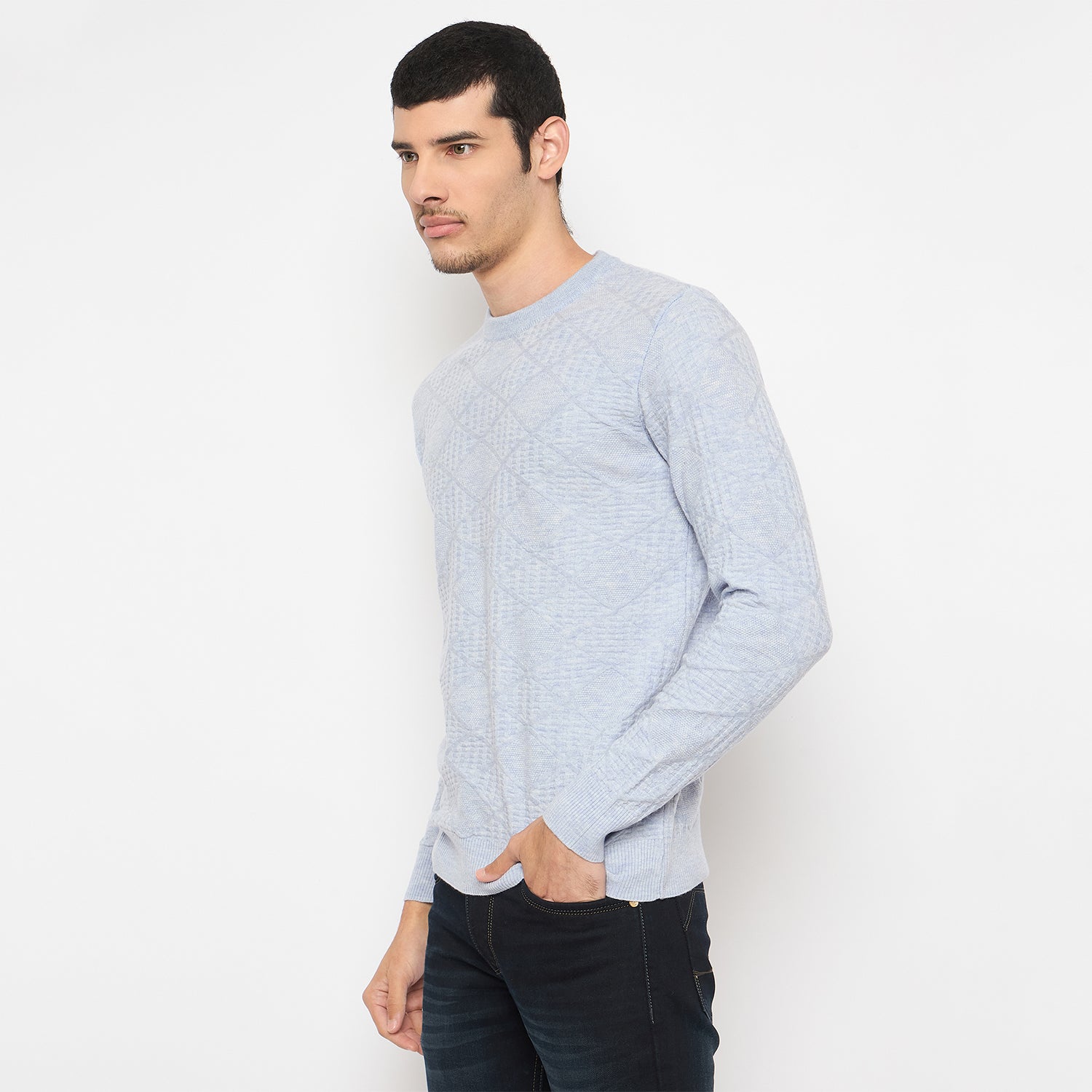 Duke Urban Men Full Sleeve Round Neck Sweater (SDS2291)
