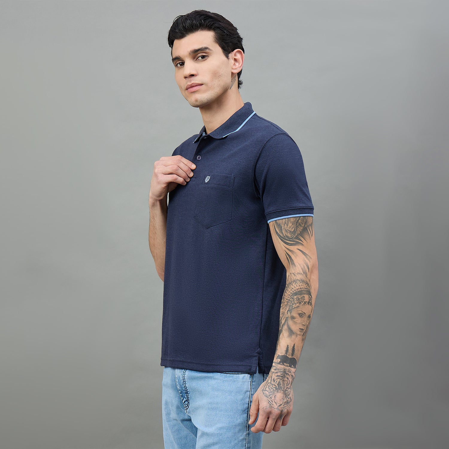 Duke Urban Men Half Sleeve Cotton Polo Tshirt (SD67)