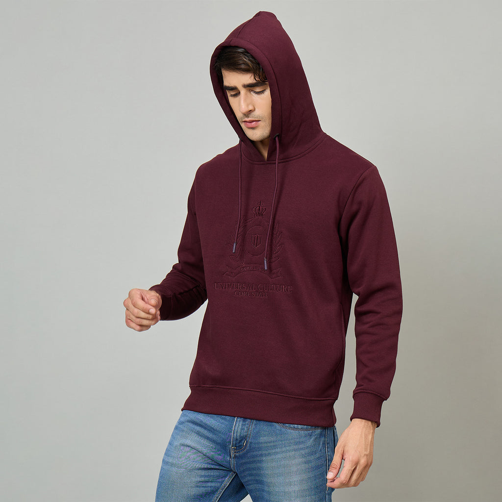 Duke Urban Men Hooded Regular Sweatshirt (LF6440)