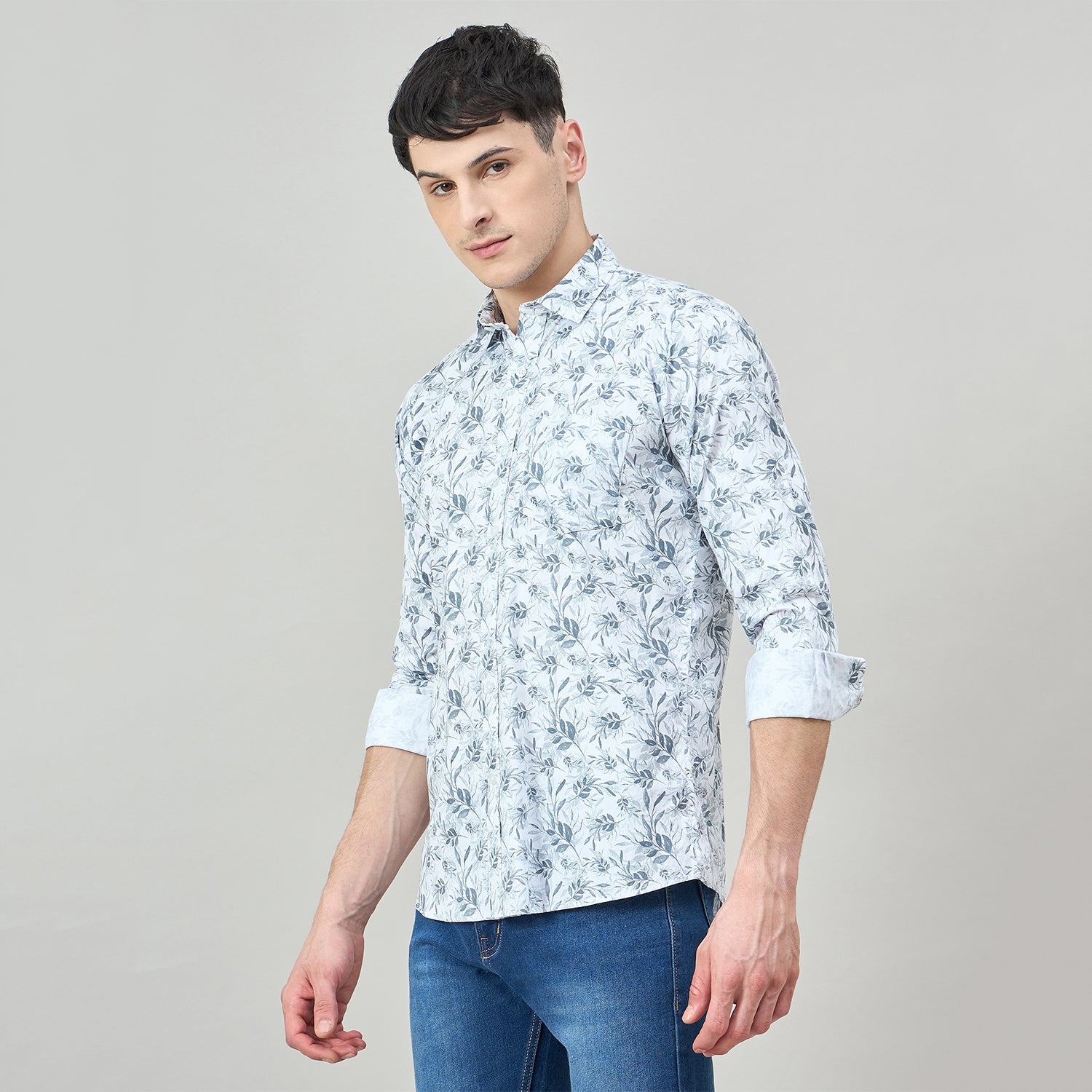 Duke Urban Men Full Sleeve Cotton Shirt (SDO8PRAW)