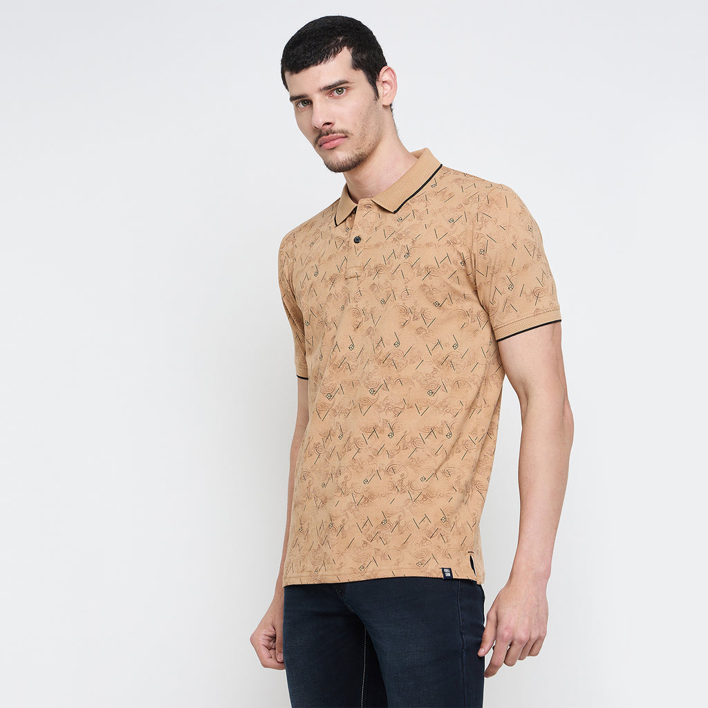 Duke Urban Men Half Sleeve Cotton Polo Tshirt (LF7407)