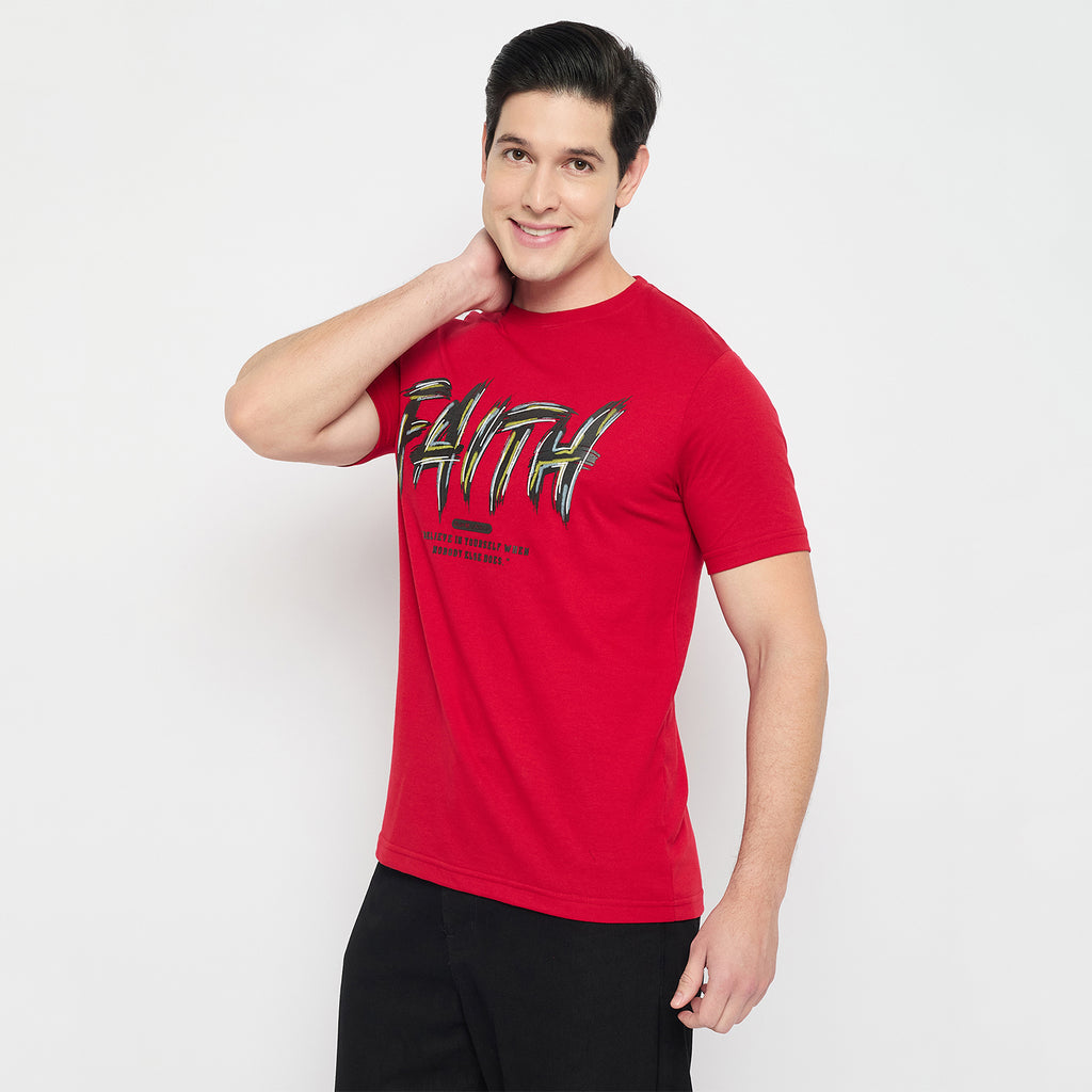 Duke Urban Men Half Sleeve Cotton Tshirt (LF7506)