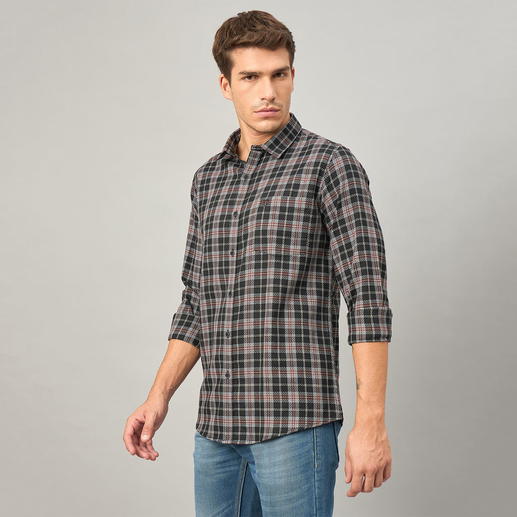 Duke Urban Men Full Sleeve Cotton Shirt (SDO7CKAK)