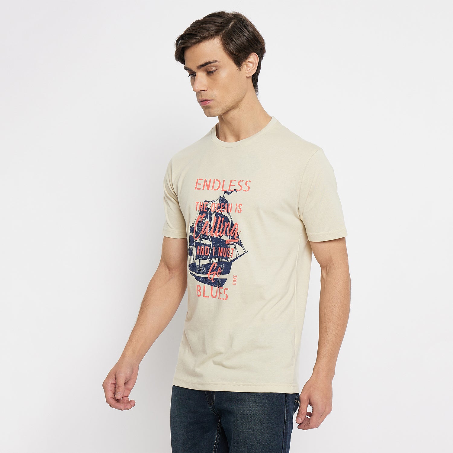 Duke Urban Men Half Sleeve Cotton T-shirt (Pack of 3) (SDVP40)