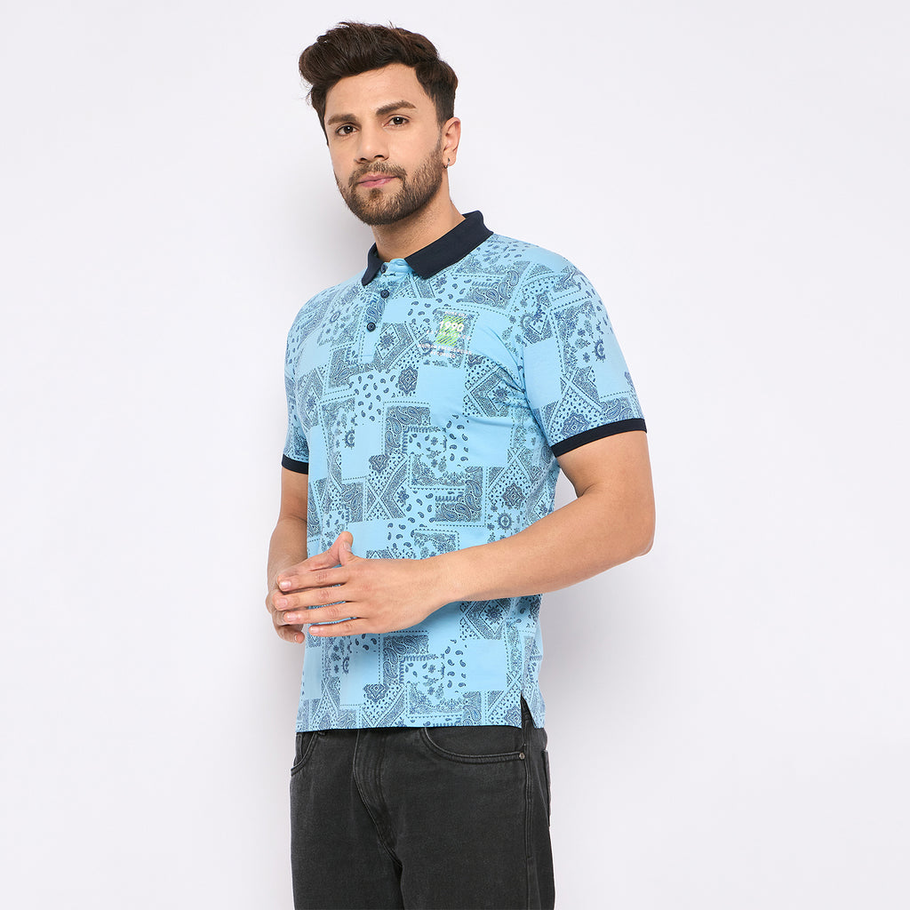 Duke Stardust Men Half Sleeve Cotton T-shirt (LF5861)