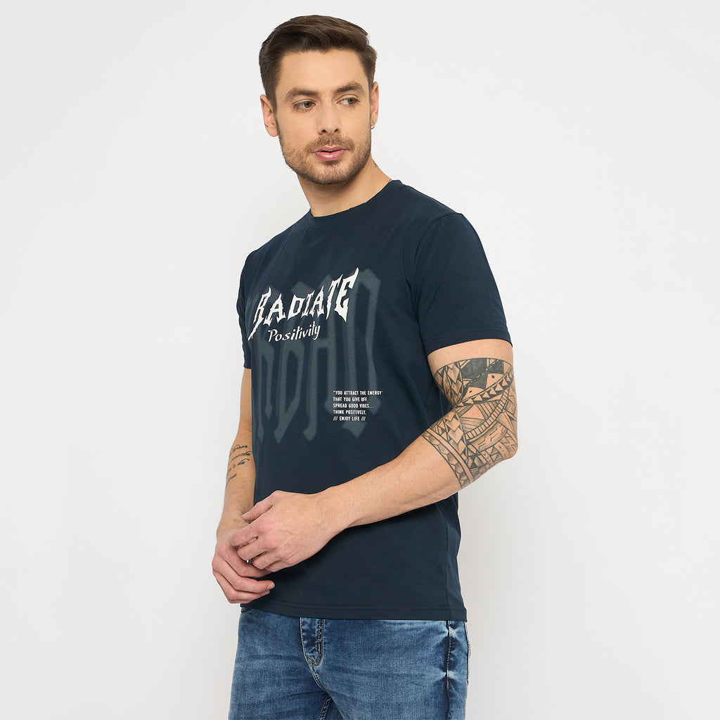 Duke Urban Men Half Sleeve Cotton Tshirt (LF7433)