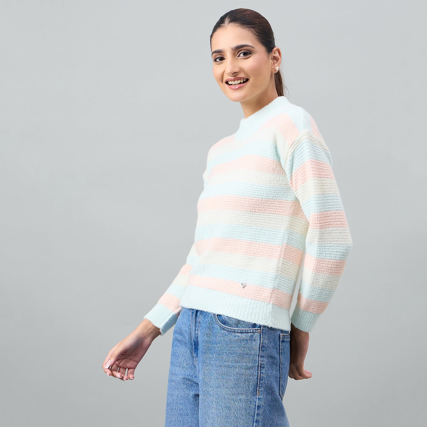 Duke Urban Women Full Sleeve RoundNeck Pullover (SDS1394)