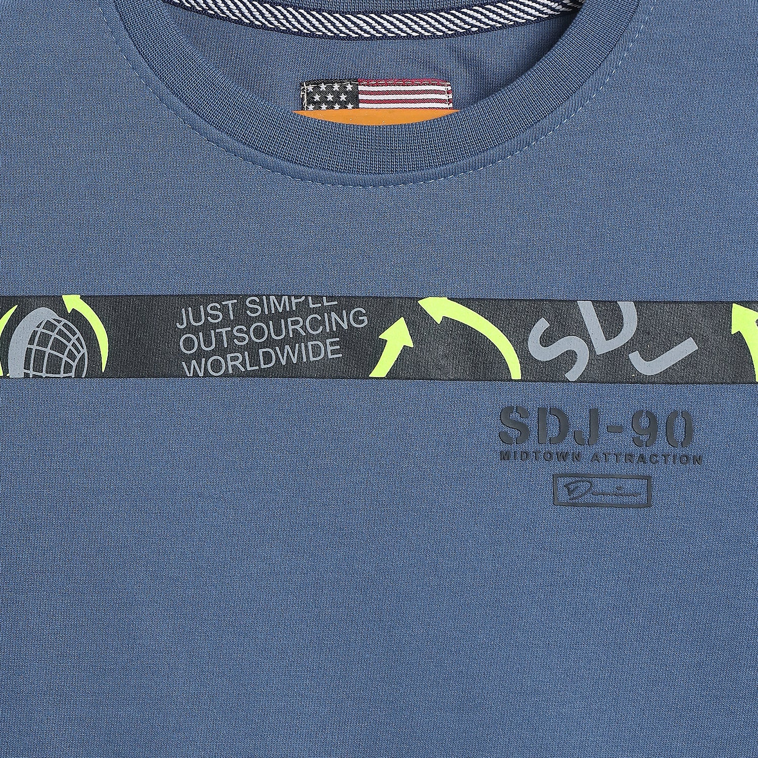 Duke Urban Boys Full Sleeve Round Neck Printed Sweatshirt (LF304N)