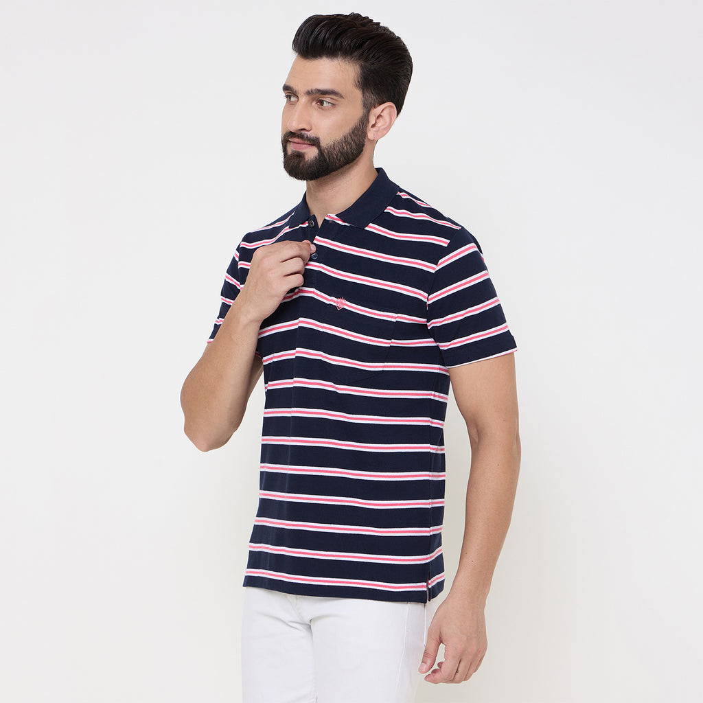 Duke Urban Men Half Sleeve Cotton Tshirt (LF7261)