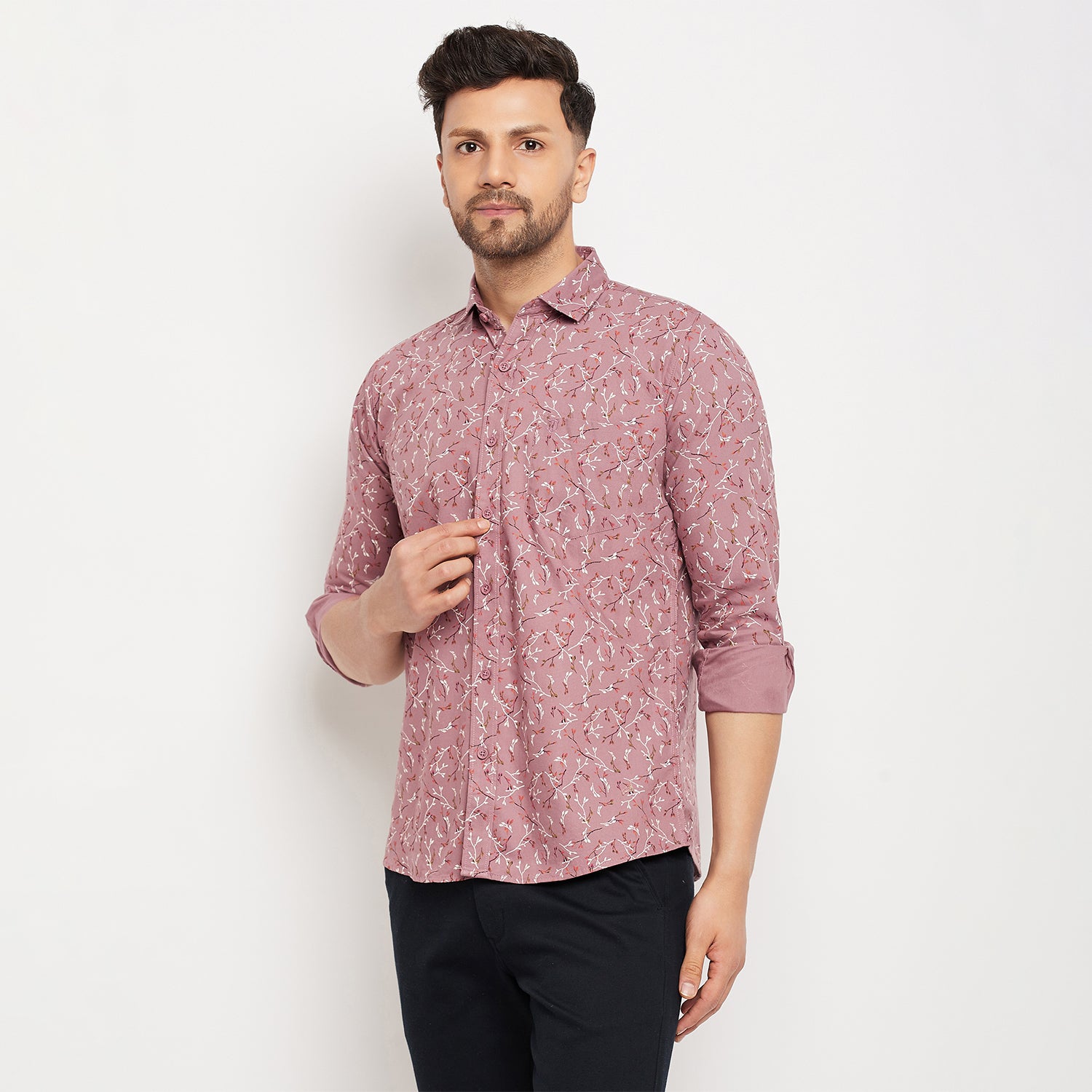 Duke Urban Men Full Sleeve Cotton Shirt (SDO8PROJ)