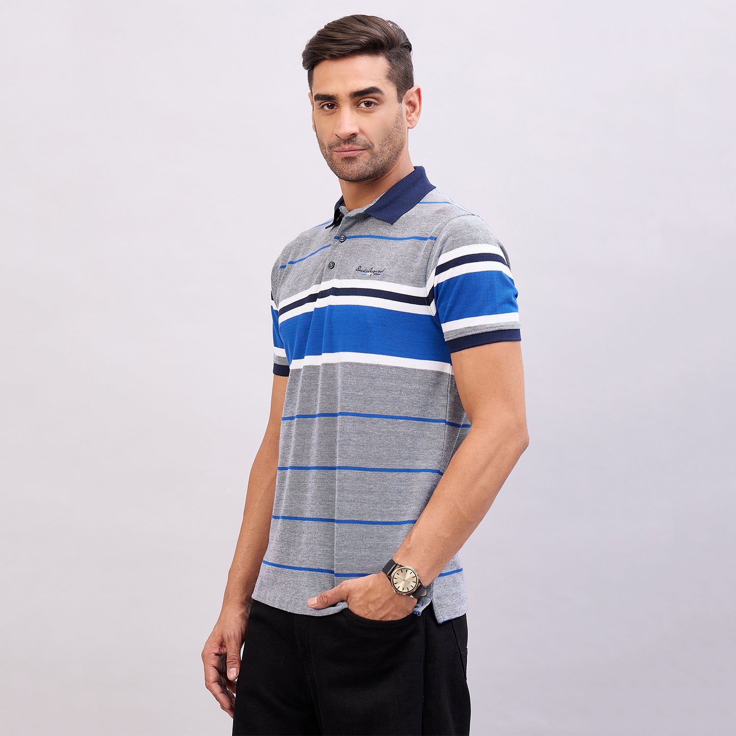 Duke Urban Men Half Sleeve Cotton Polo Tshirt (ON2090)