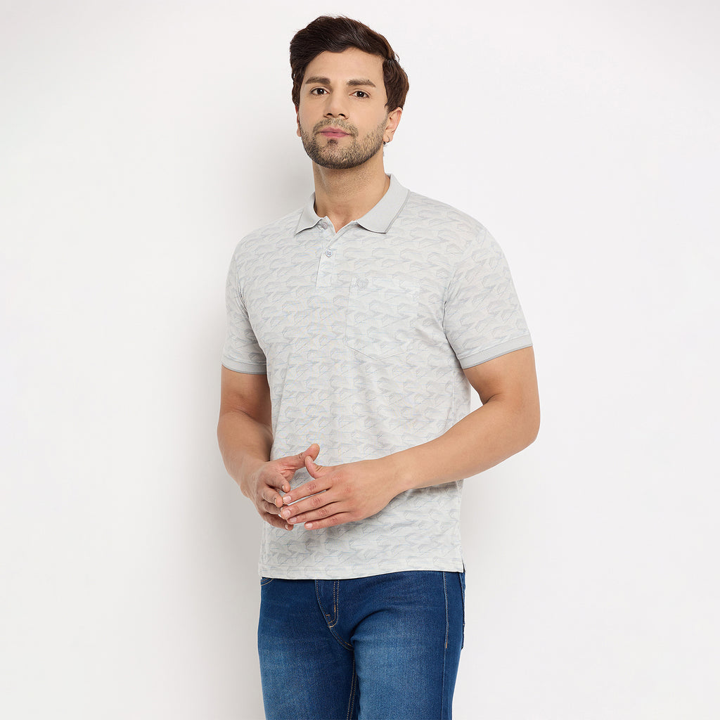 Duke Urban Men Half Sleeve Cotton T-shirt (LF7313)