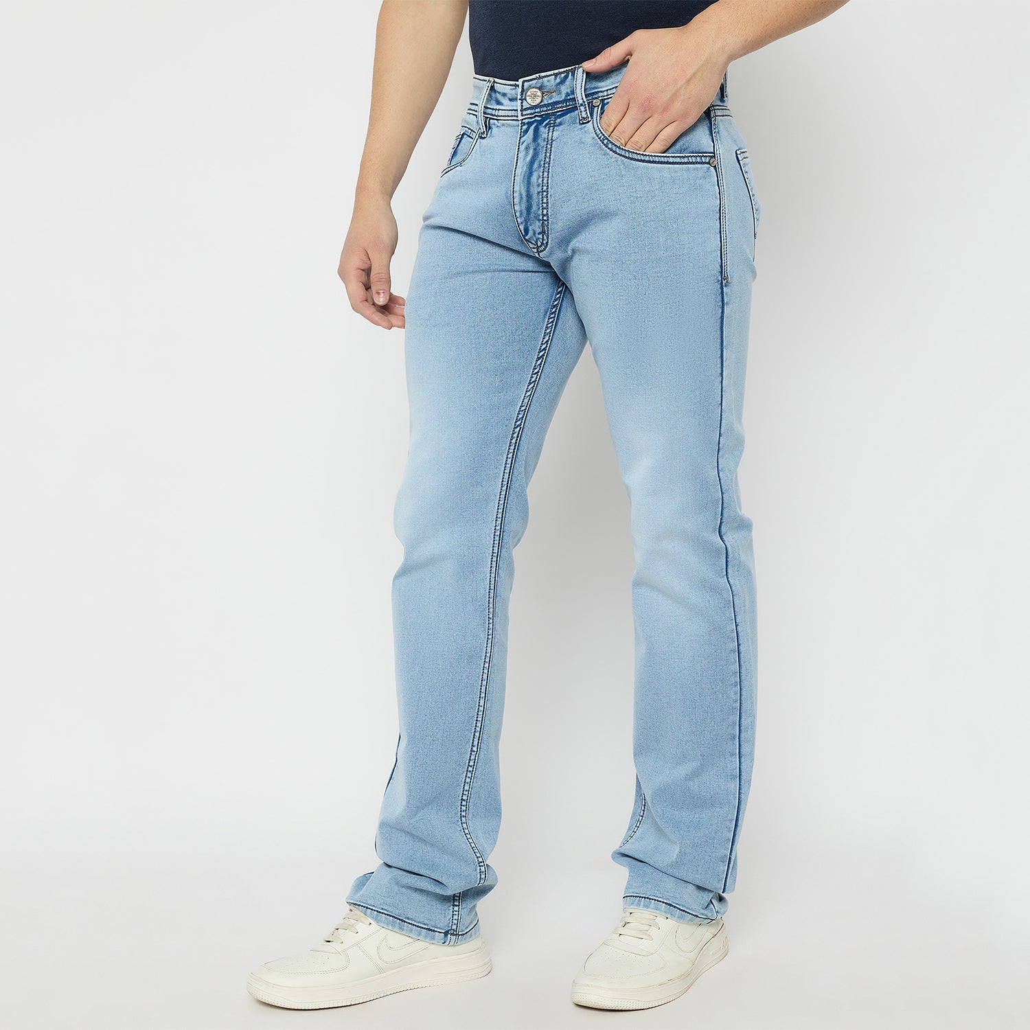 Duke Urban Men Comfort Fit Stretchable Jeans (SDD5887C)