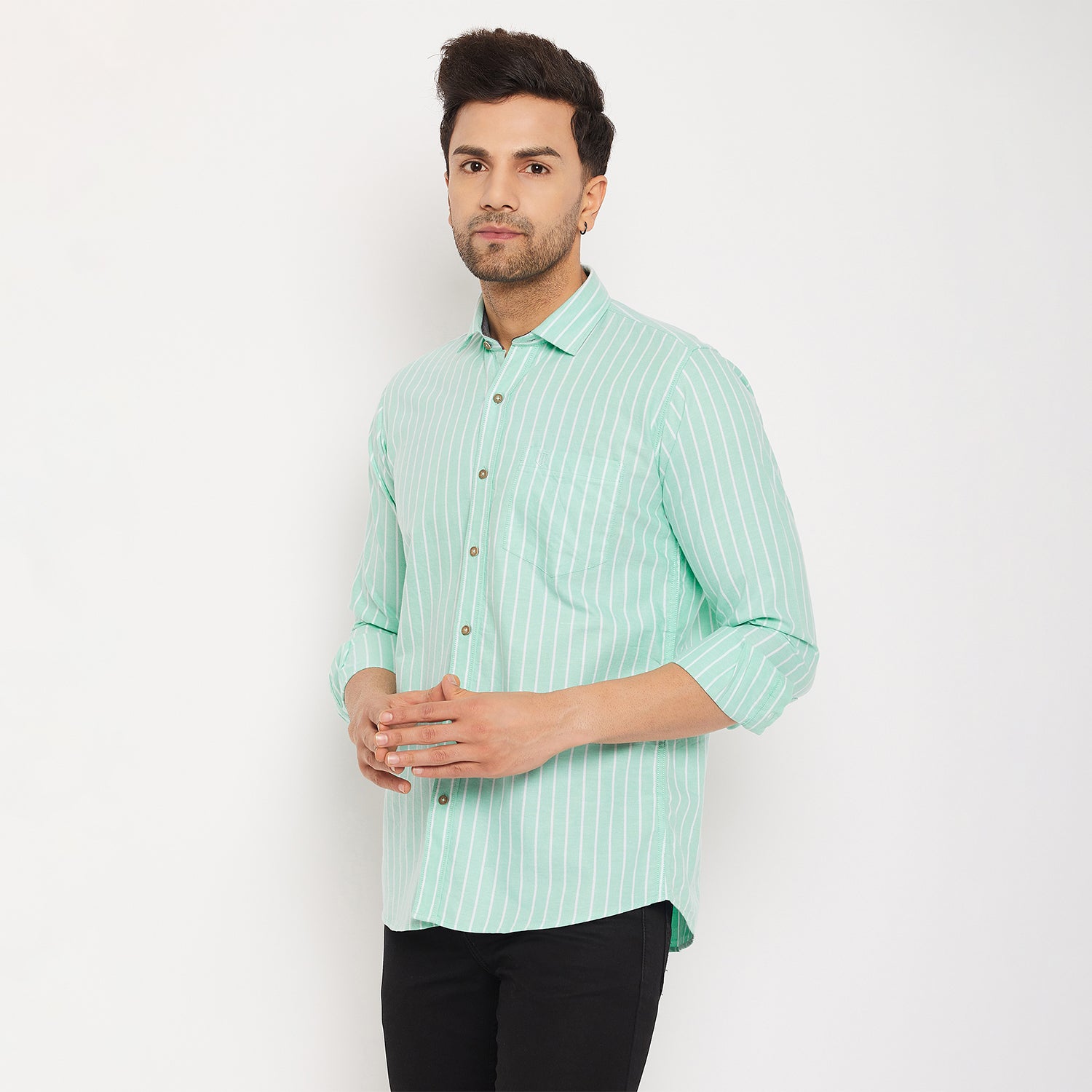 Duke Stardust Men Cotton Full Sleeve Shirt (SDO8STO)