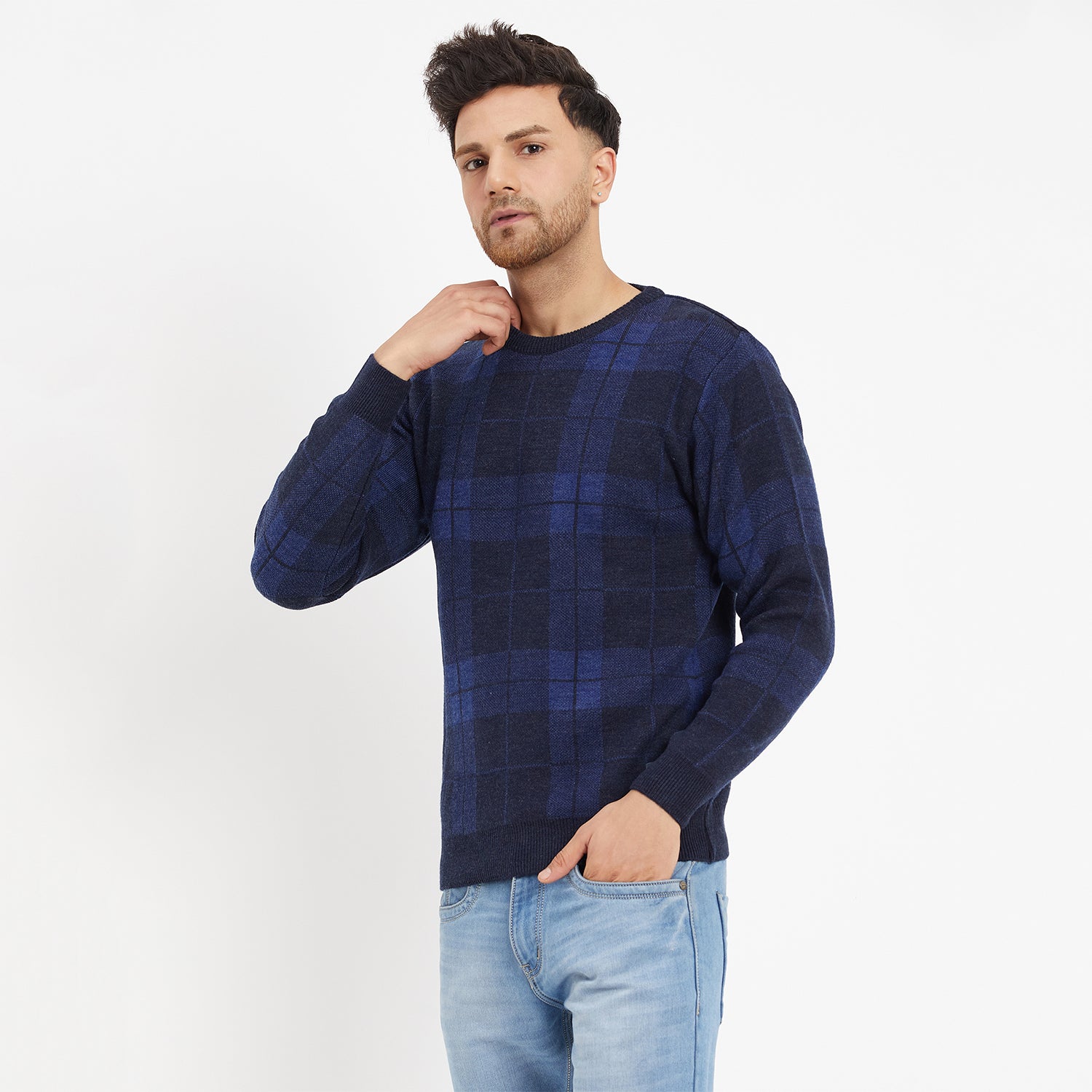 Duke Urban Men Full Sleeve Round Neck Sweater (SDS2061)