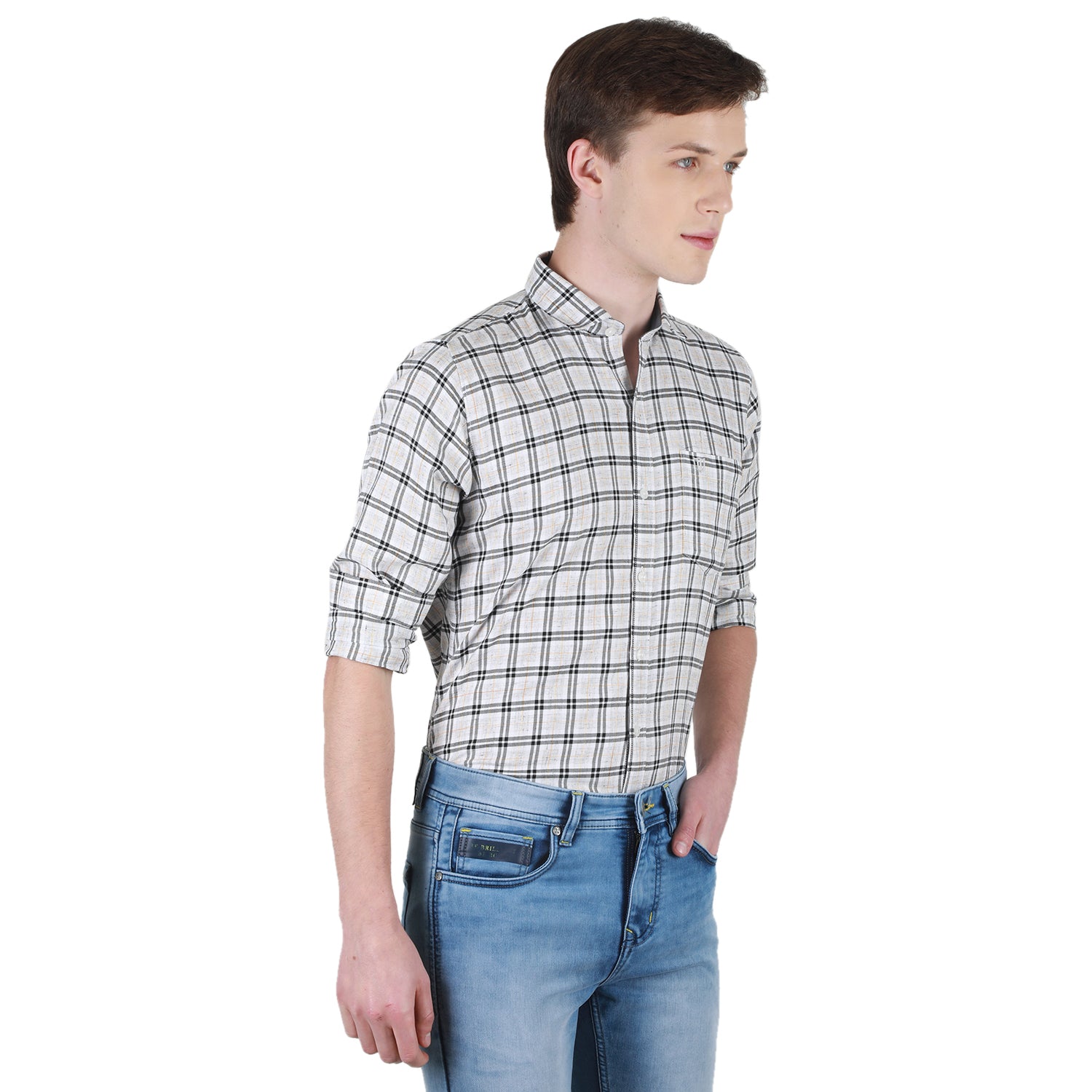 Duke Urban Men Full Sleeve Cotton Shirts (SDO8CKLB)