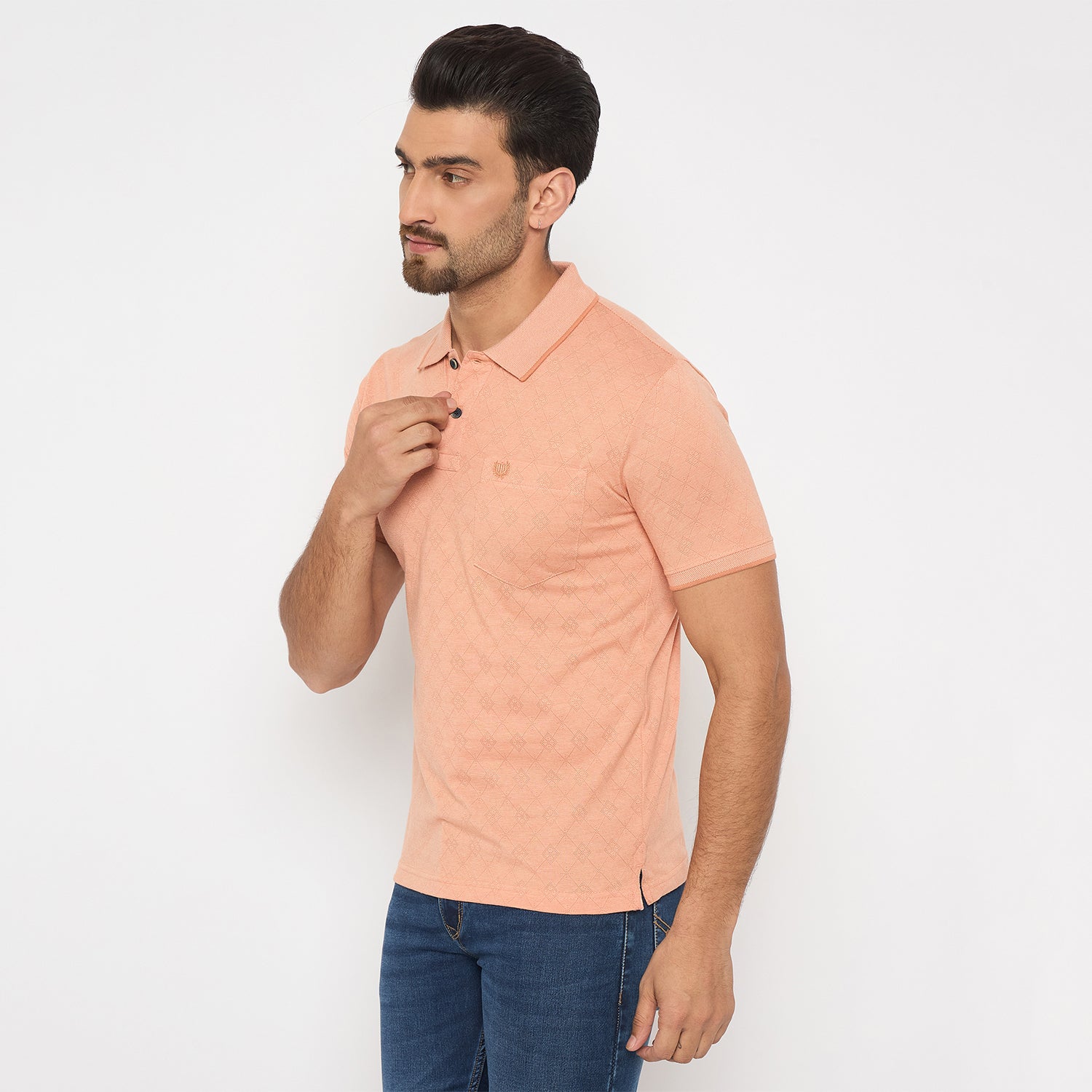 Duke Urban Men Half Sleeve Cotton Tshirt (LF7471)