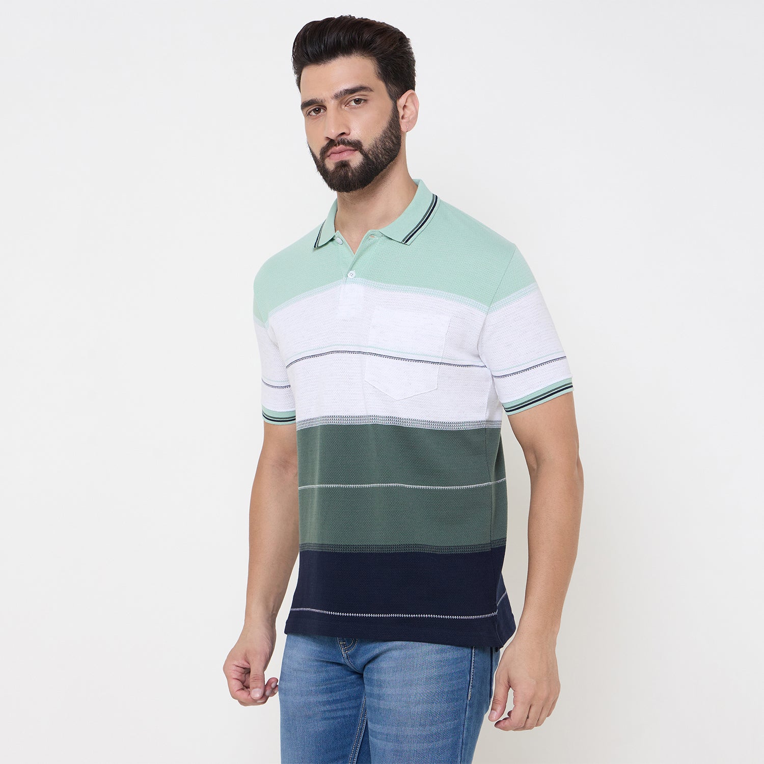 Duke Urban Men Half Sleeve Cotton Tshirt (LF7196)