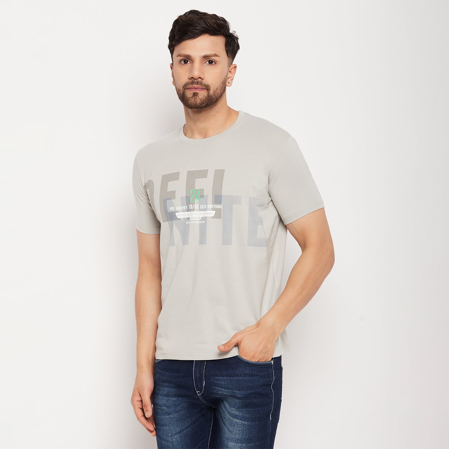Duke Stardust Men Half Sleeve Cotton T-shirt (1005)