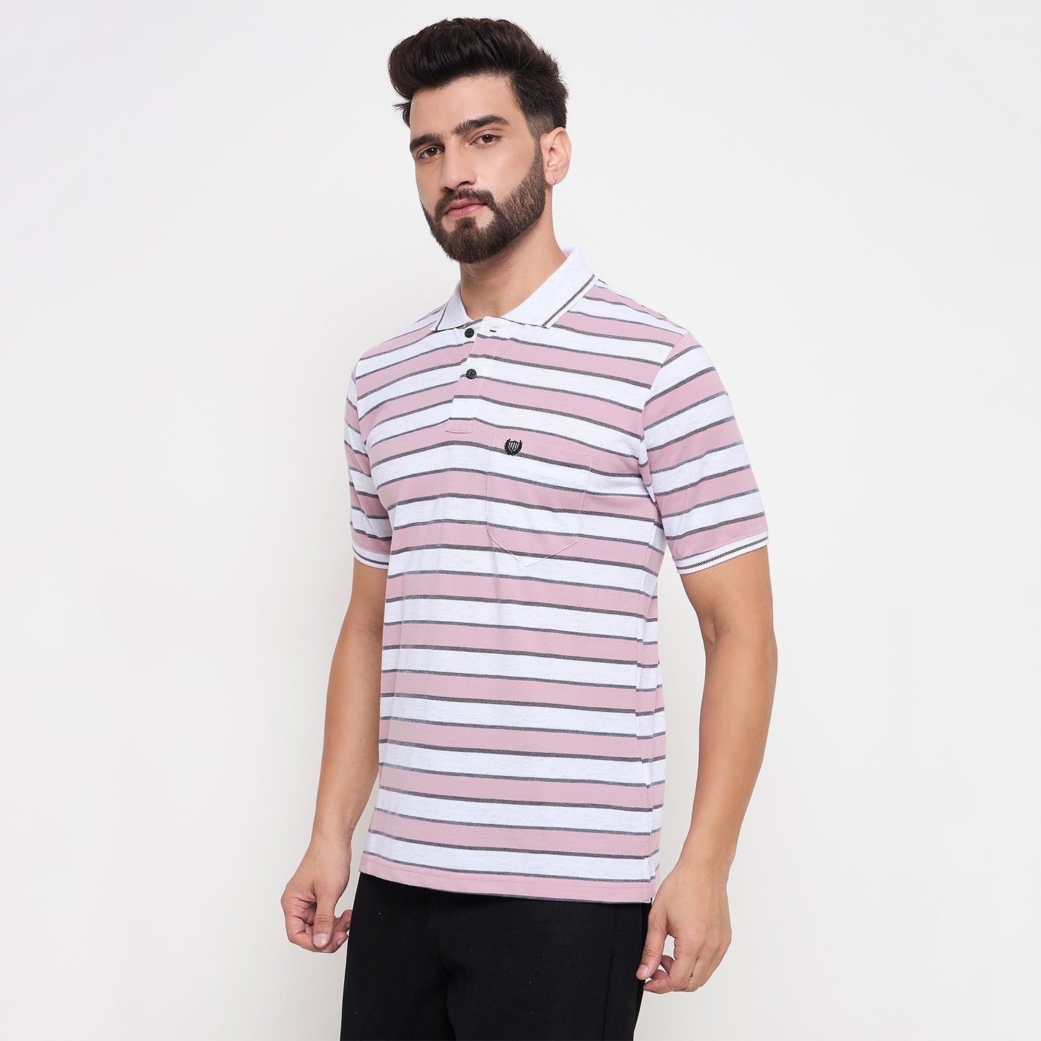 Duke Stardust Men Half Sleeve Cotton Tshirt (LF7073)
