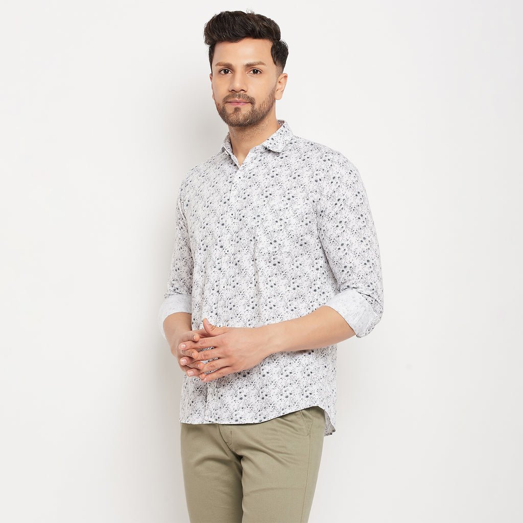 Duke Urban Men Full Sleeve Cotton Shirt (SDO8PRSQ)