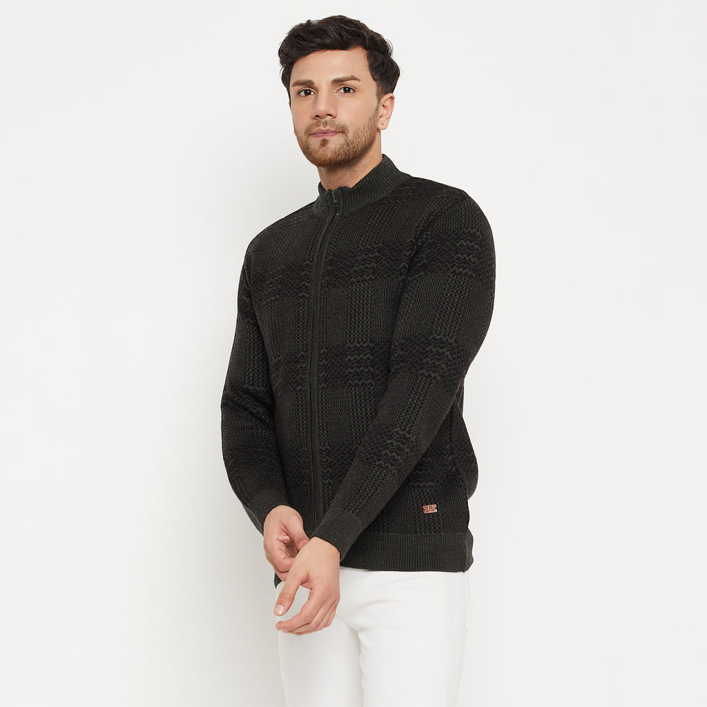 Duke Urban Men Full Sleeve Zipper Pullover (SDS2150)