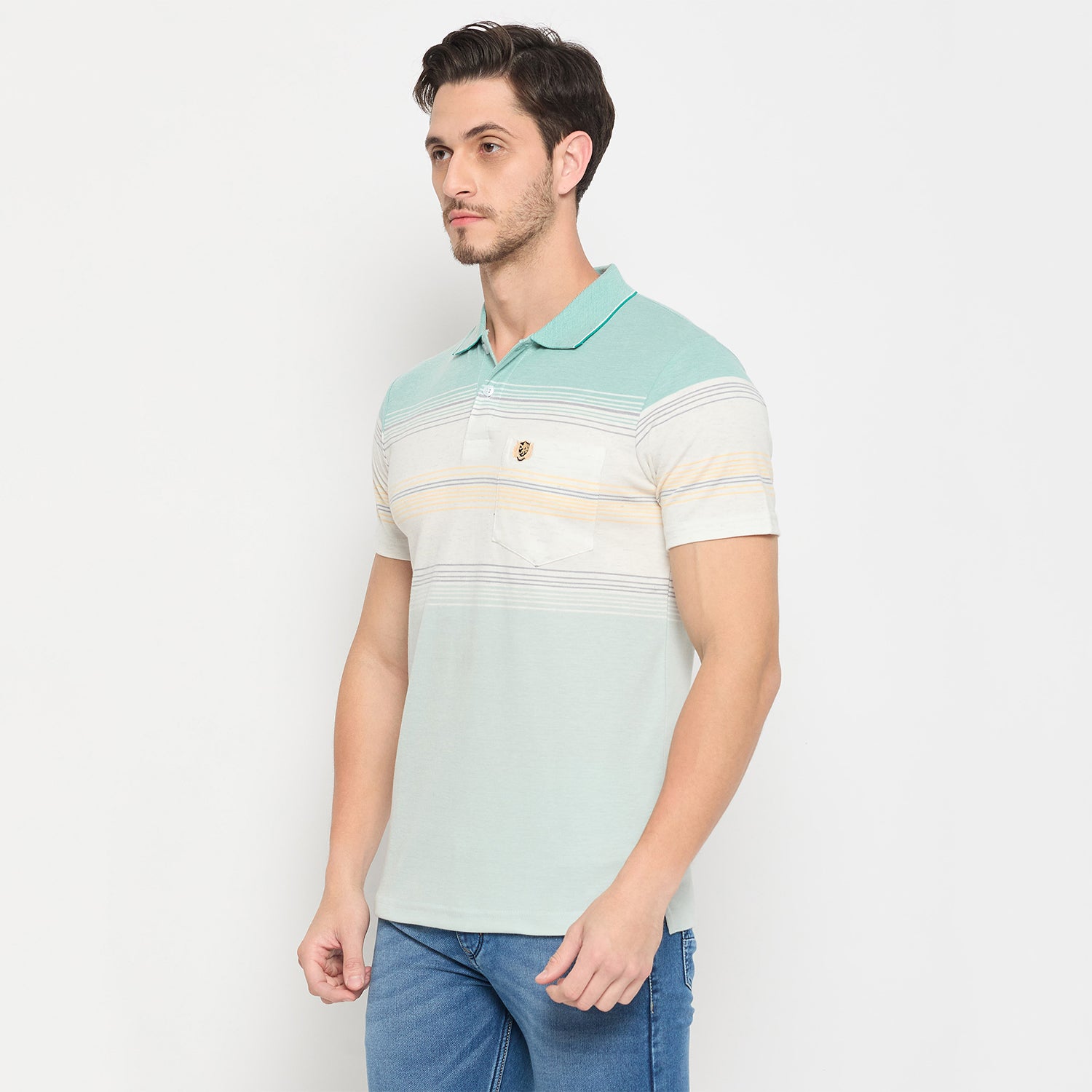 Duke Stardust Men Half Sleeve Cotton T-shirt (LF7304)