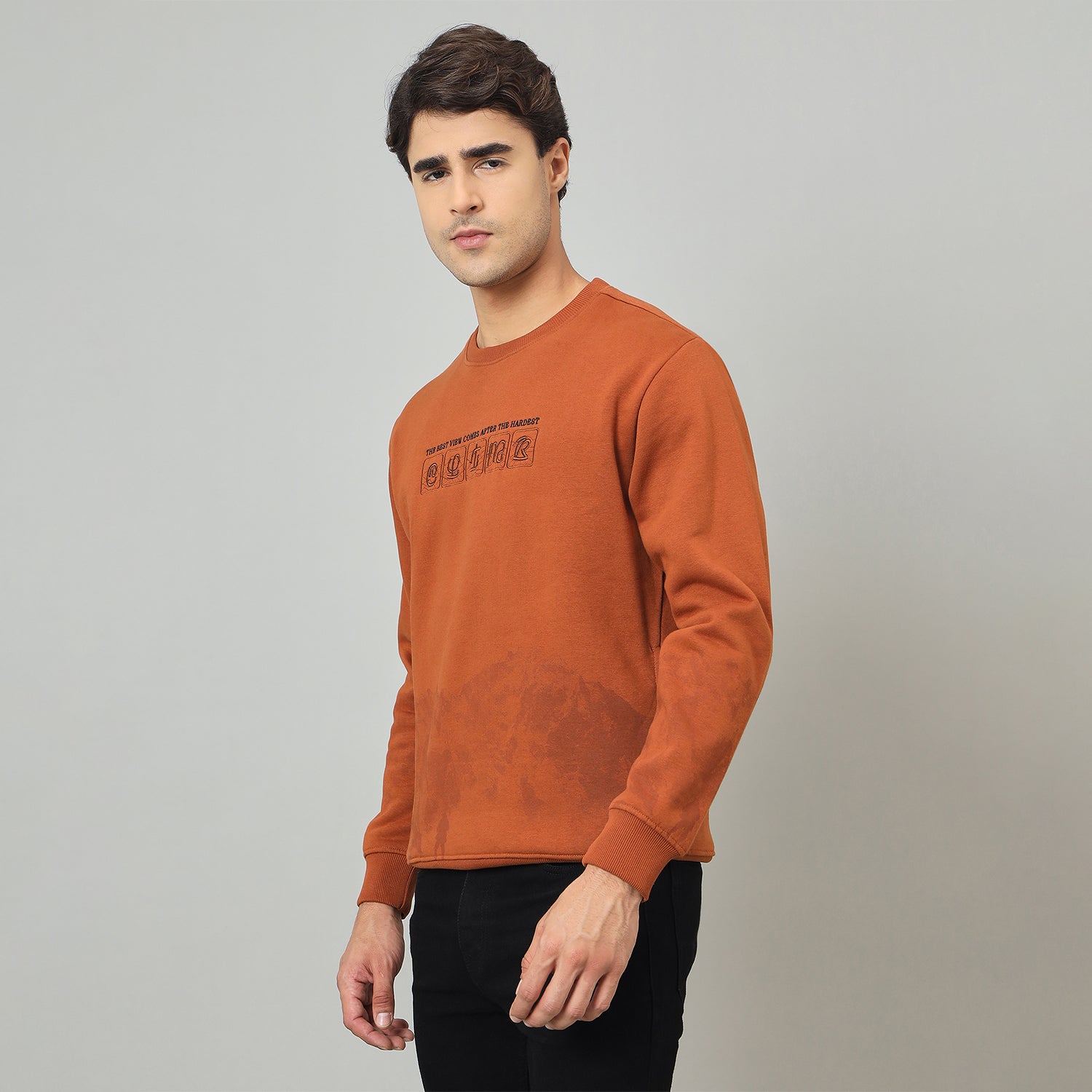 Duke Urban Men Round Neck Regular Sweatshirt (LF6348)