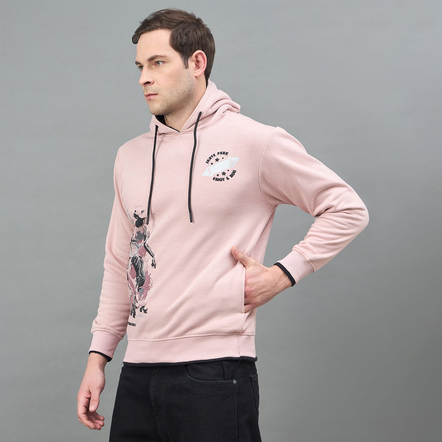 Duke Urban Men Full Sleeve Hooded Sweatshirt (MLF6391)