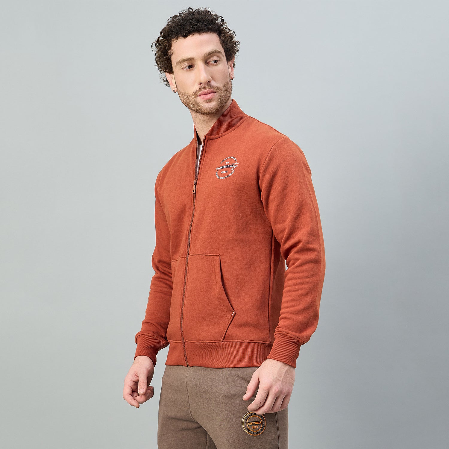 Duke Urban Men Zipper Sweatshirt (LF6294)