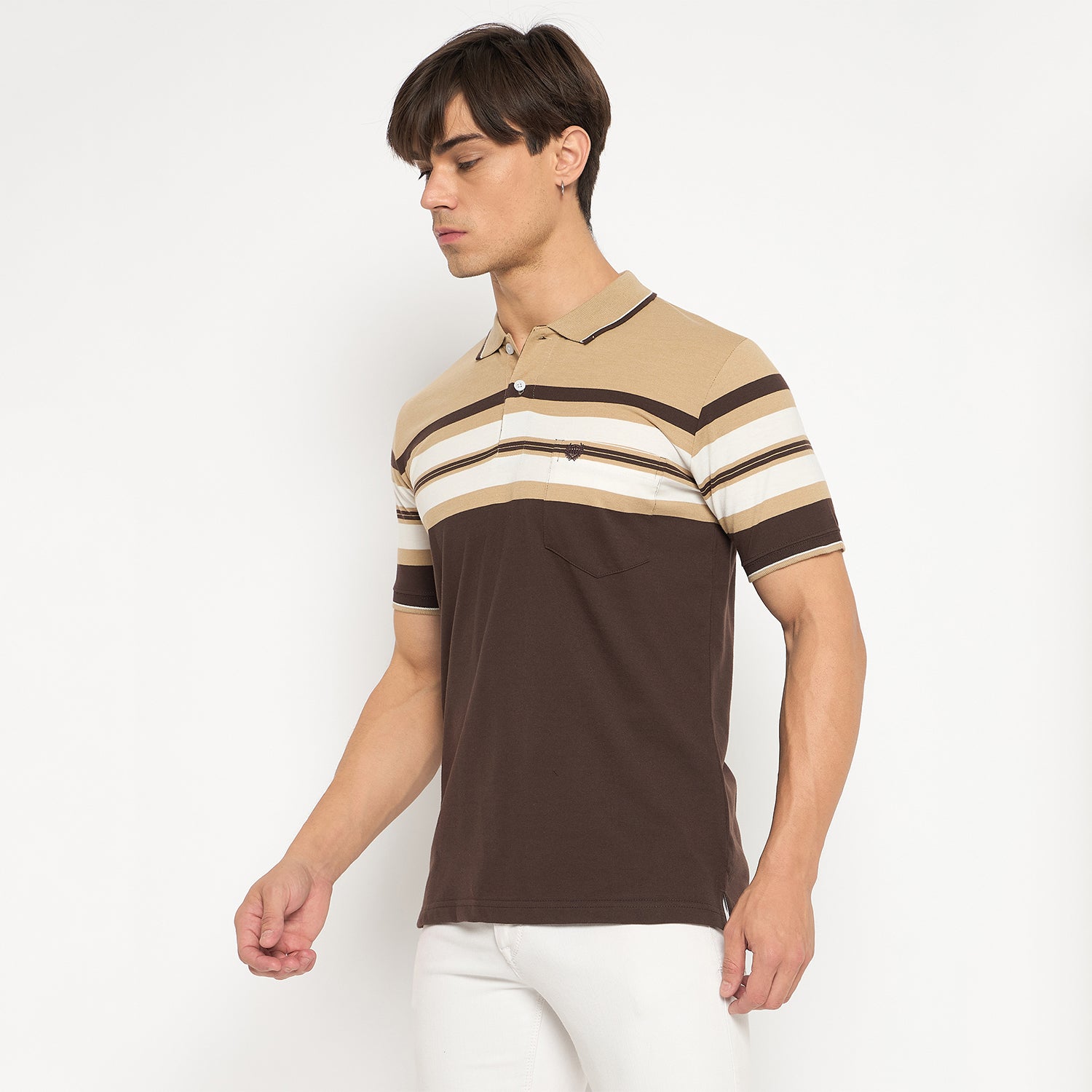 Duke Strardust Men Half Sleeve Cotton T-shirt (LF7126)