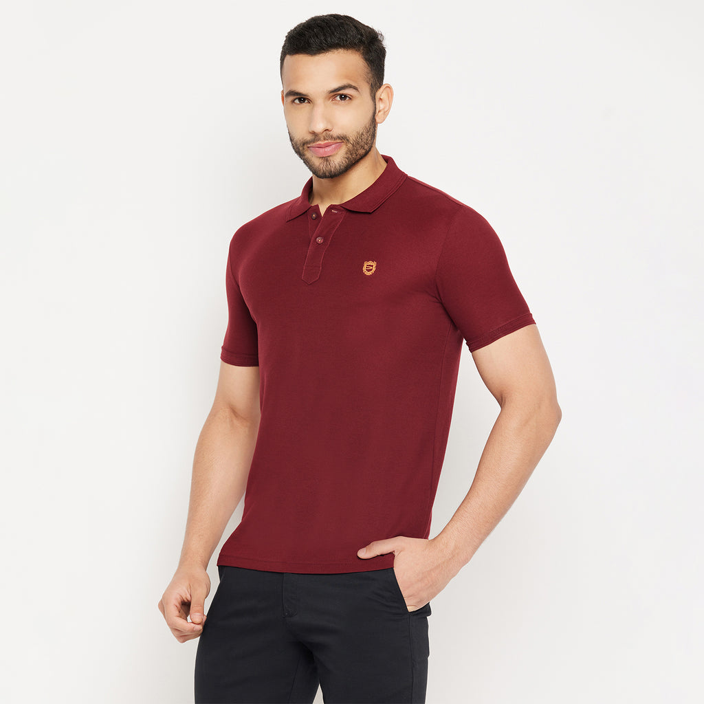 Duke Stardust Men Half Sleeve Polo Neck Cotton T-shirt (800F) More Colors