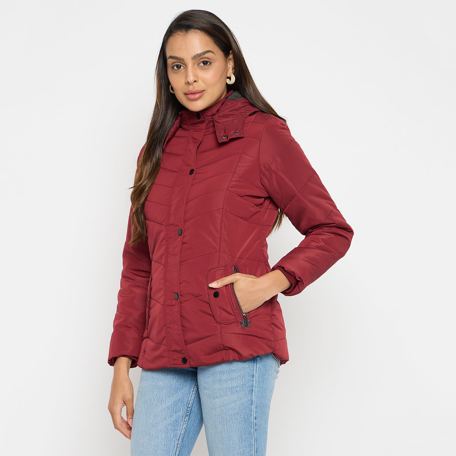 Duke Urban Women Full Sleeve Jacket (SDZ4013)