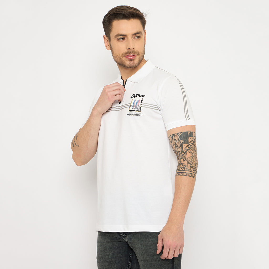 Duke Urban Men Half Sleeve Cotton Tshirt (LF7401)