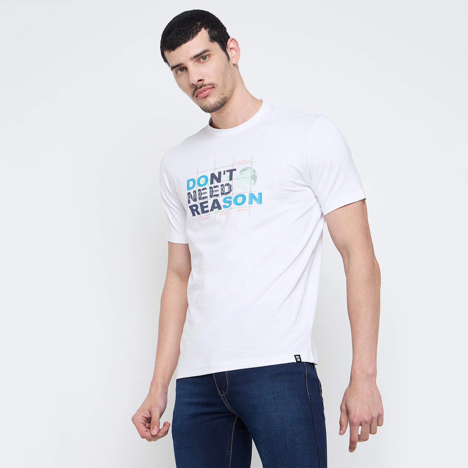 Duke Urban Men Half Sleeve Cotton Tshirt (LF7437)