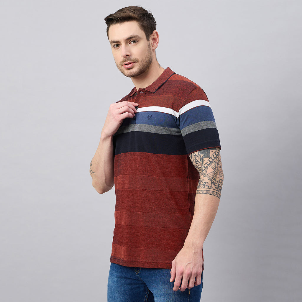 Duke Urban Men Half Sleeve Cotton Polo Tshirt (ON1427)