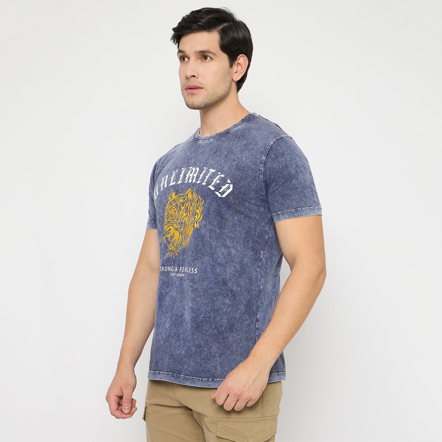 Duke Urban Men Half Sleeve Cotton Tshirt (LF7427)