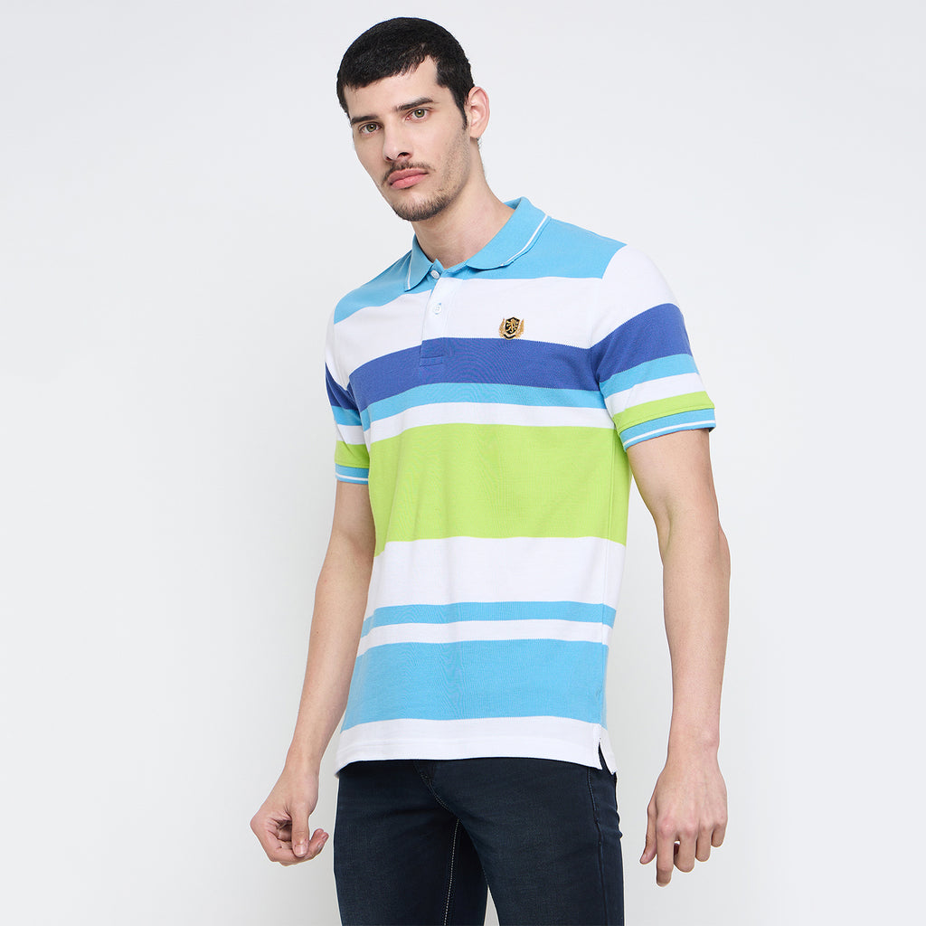 Duke Urban Men Half Sleeve Cotton Polo Tshirt (LF7208)
