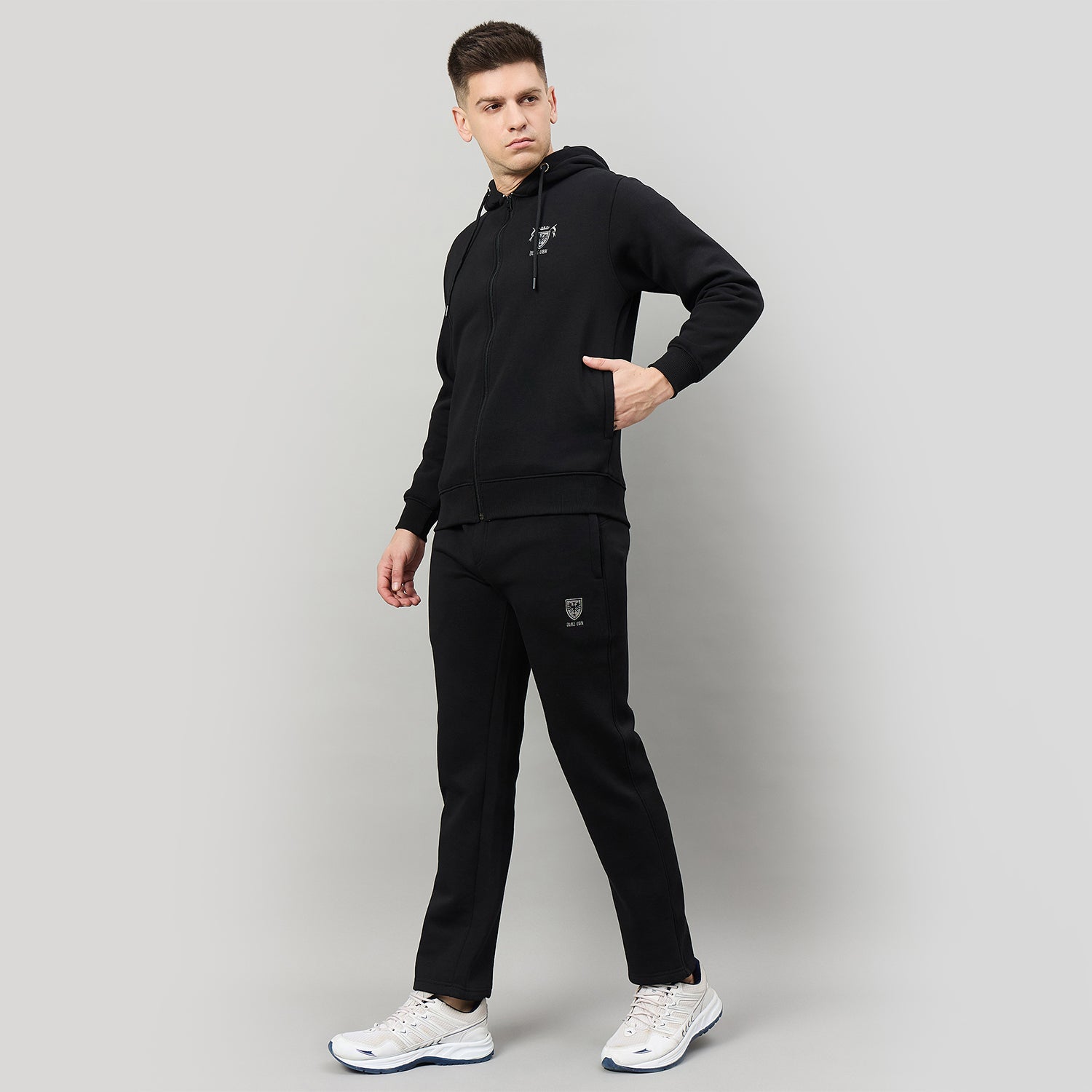 Duke Urban Men Hooded Neck Full Sleeve Tracksuit (LF6060)