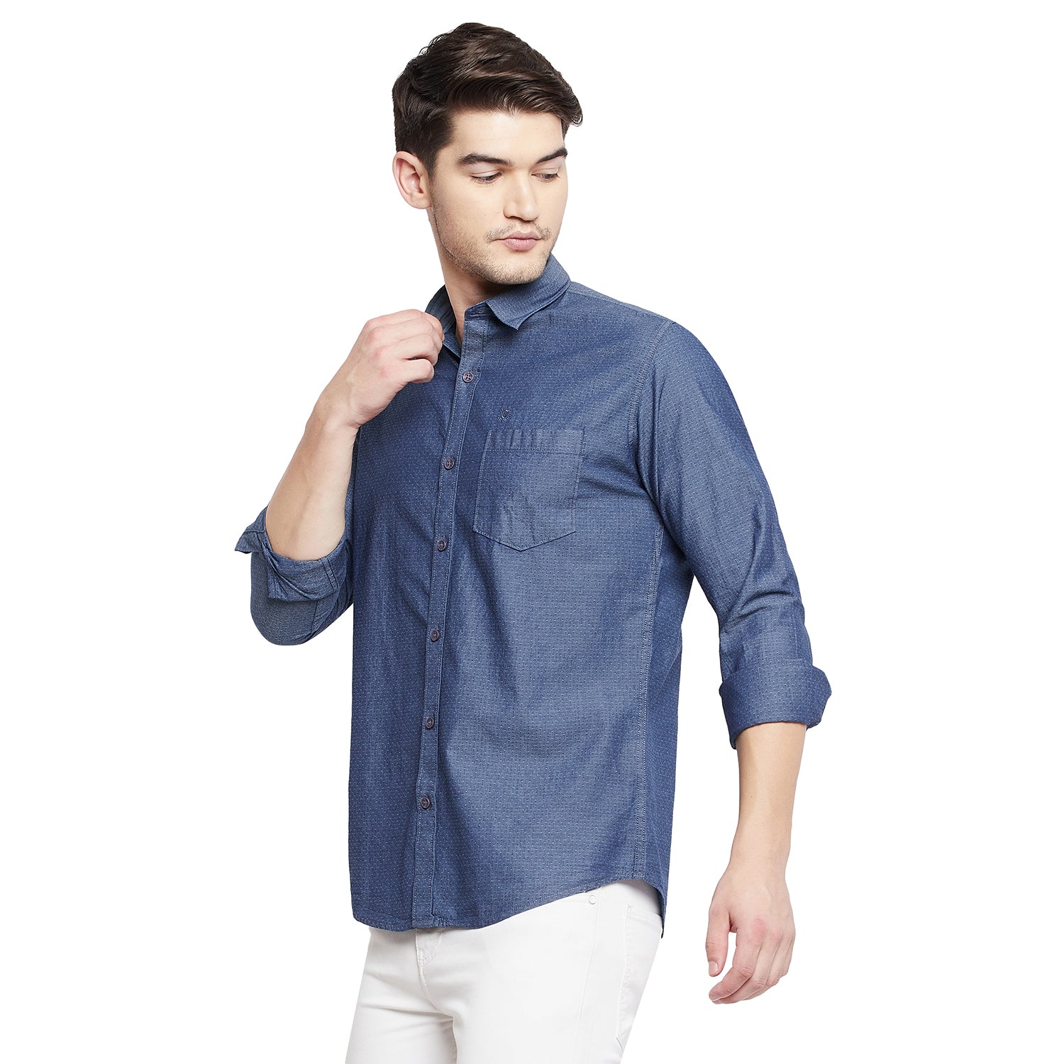 Duke Urban Men Full Sleeve Cotton Shirt (SDO8664)
