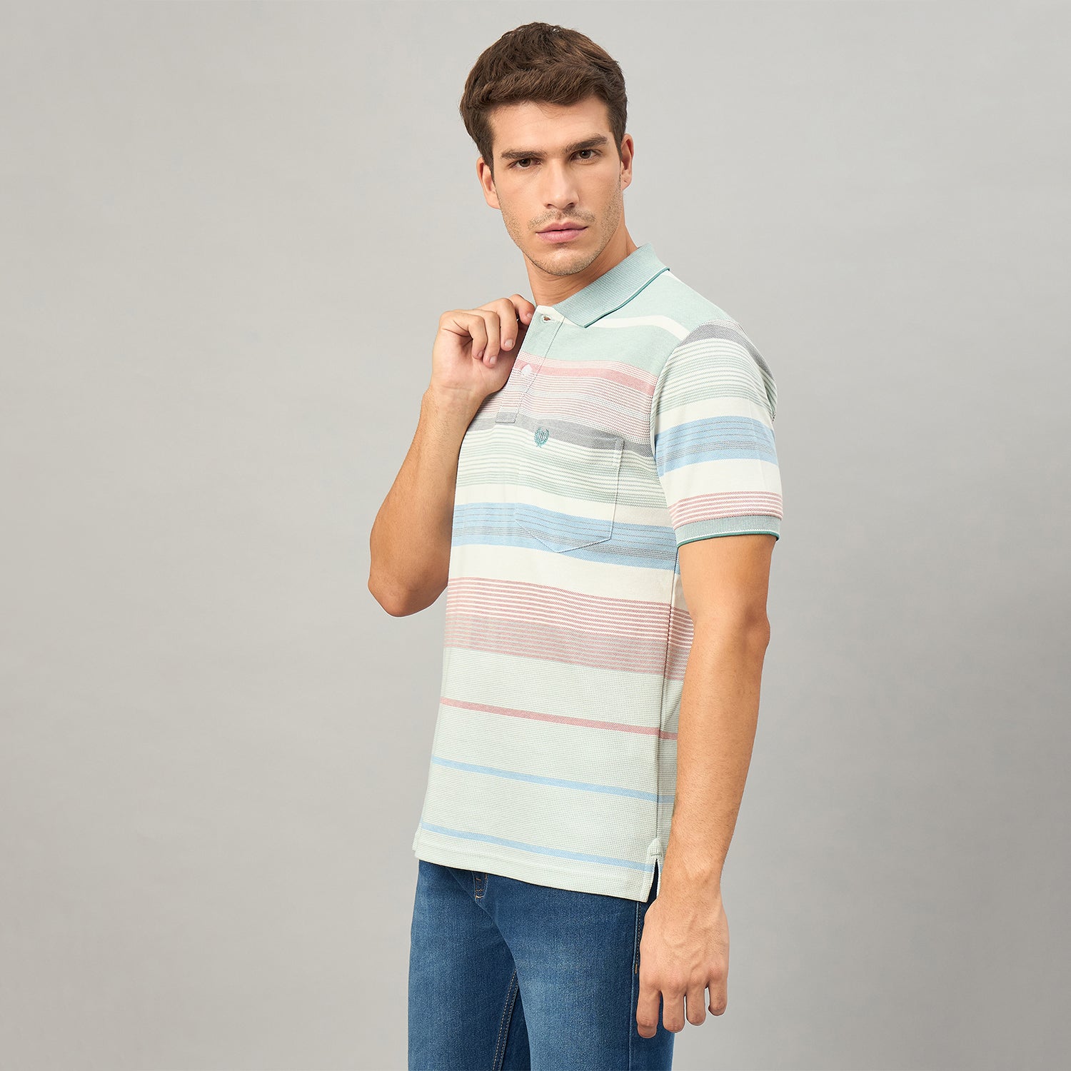 Duke Urban Men Half Sleeve Cotton Tshirt (LF7653)