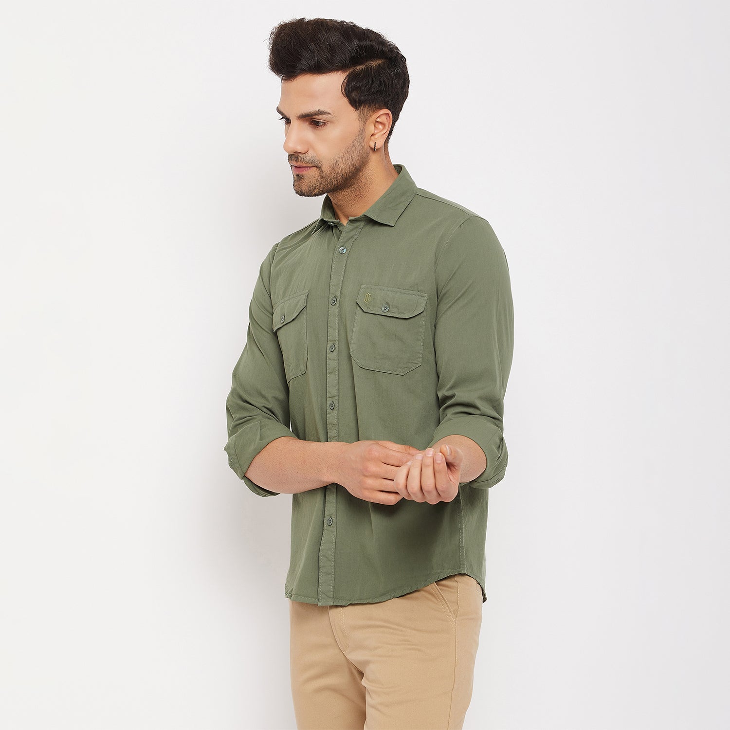 Duke Urban Men Cotton Full Sleeve Shirt (SDO9PLT)