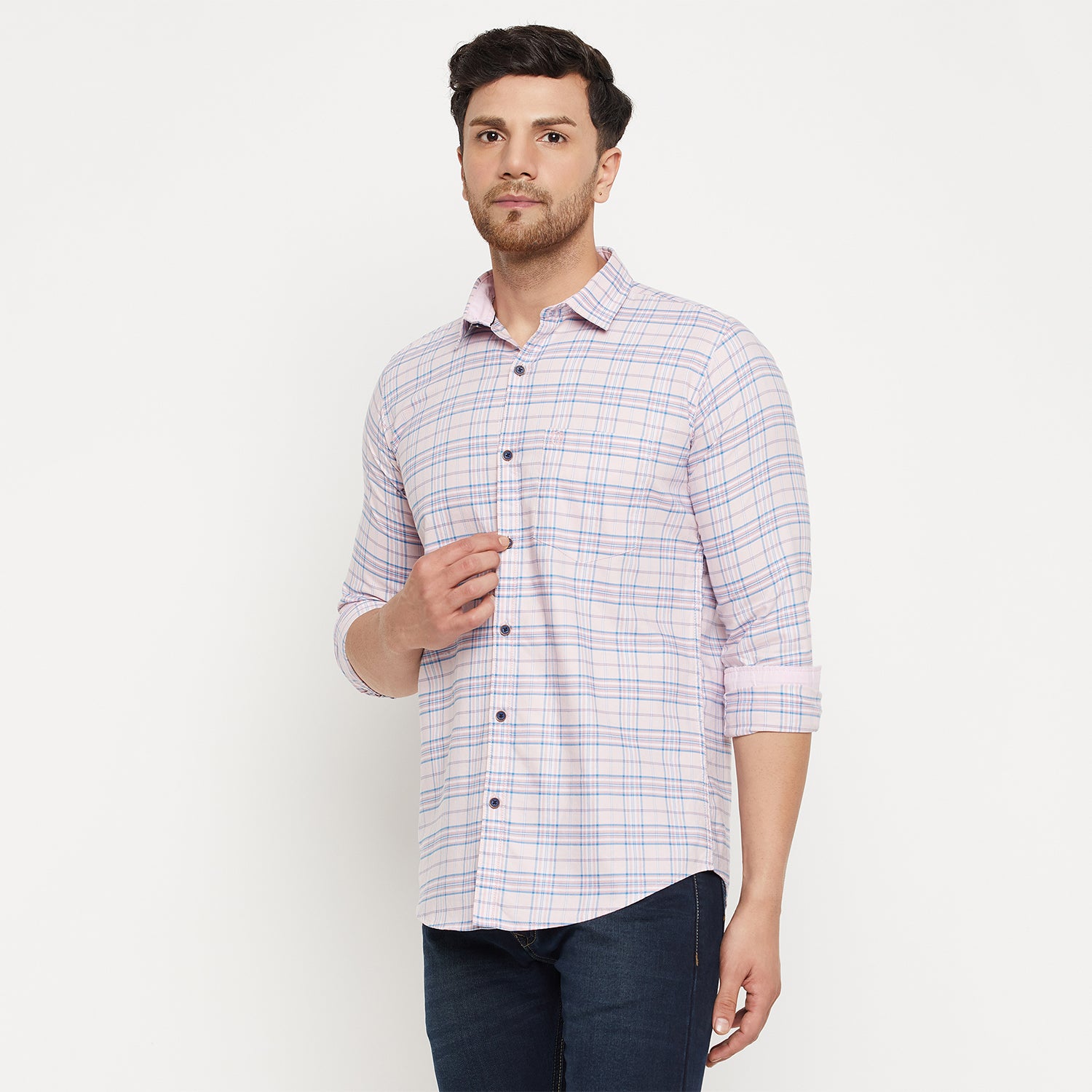 Duke Urban Men Full Sleeve Cotton Shirt (SDO5CKOS)