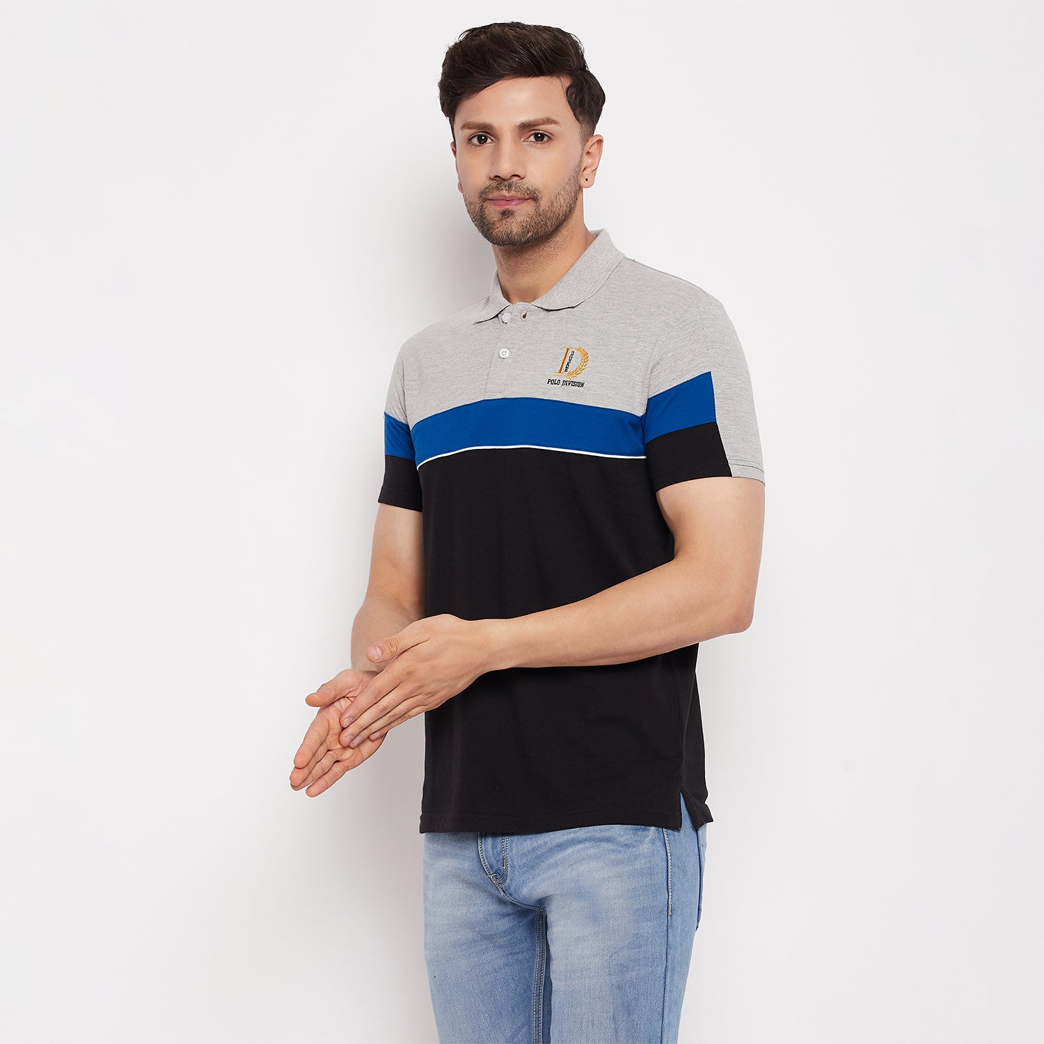 Duke Stardust Men Polo Neck Half Sleeve Cotton T-shirt (1149)