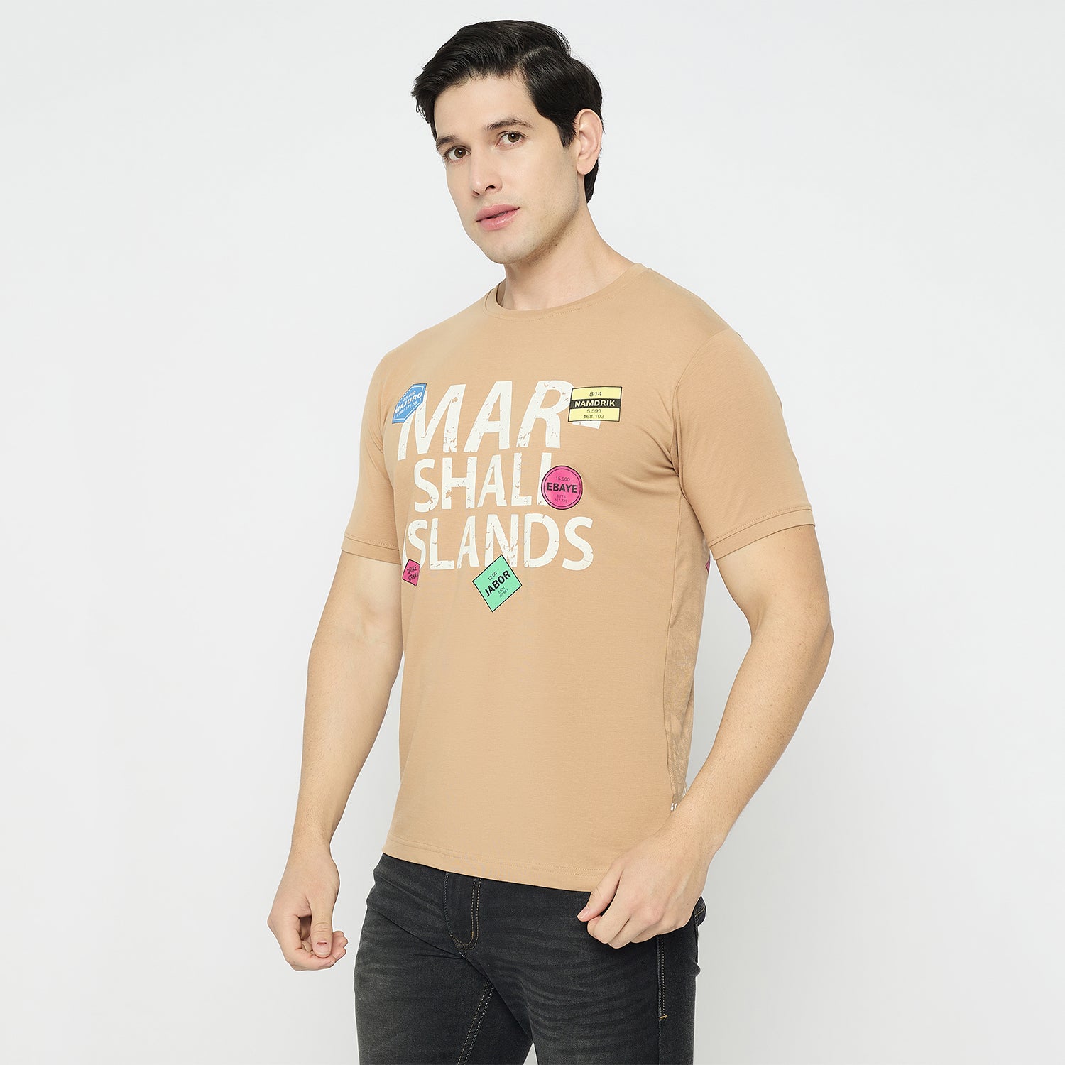 Duke Urban Men Half Sleeve Cotton Tshirt (LF7158)