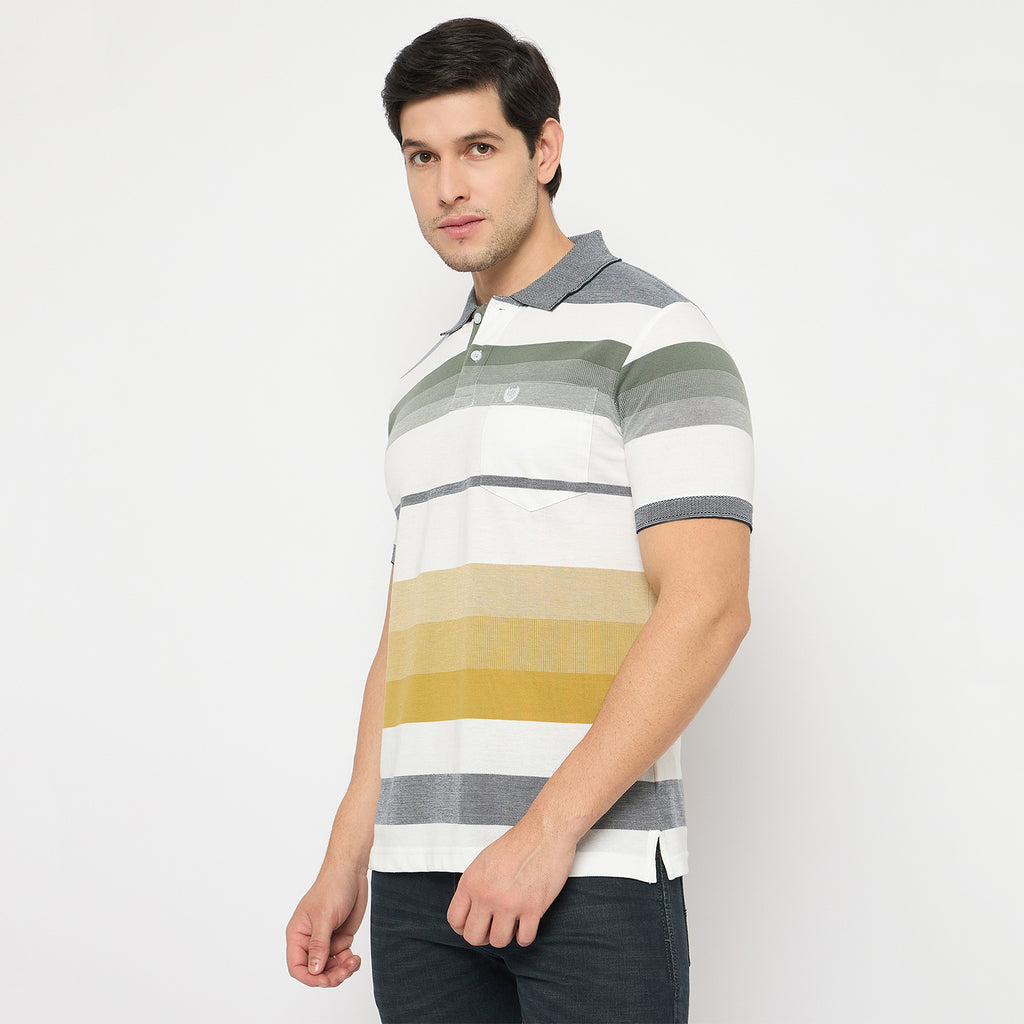 Duke Urban Men Half Sleeve Cotton Tshirt (LF7377)
