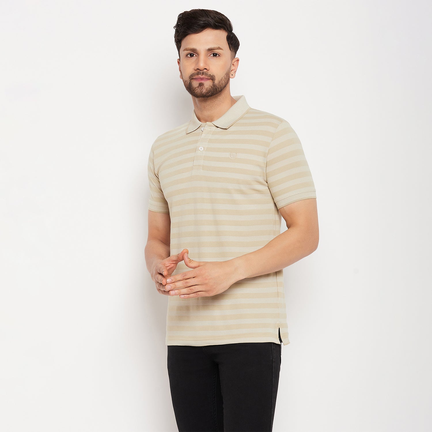 Duke Stardust Men Half Sleeve Cotton T-shirt (LF5801)
