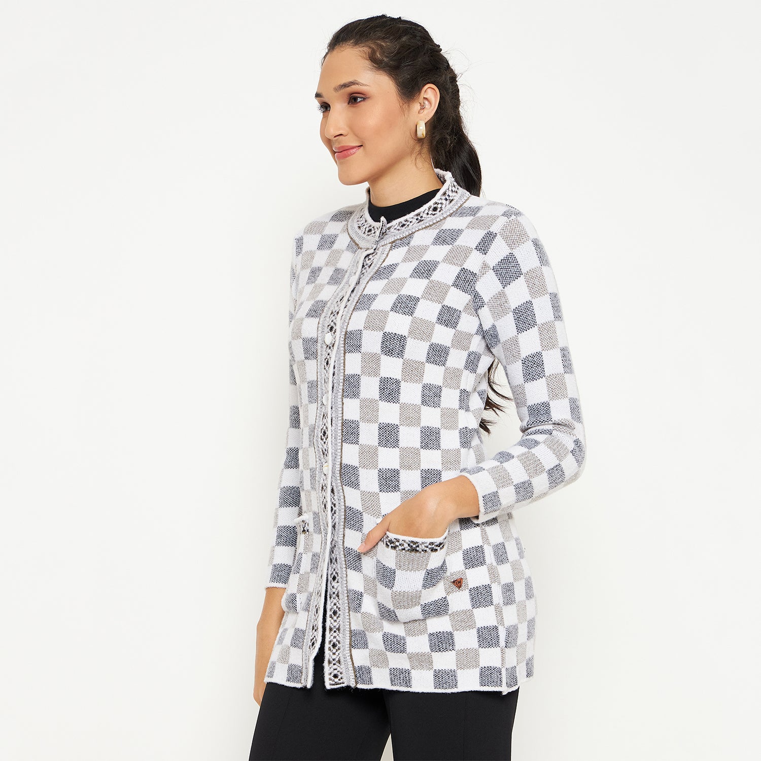 Duke Urban Women Full Sleeve Cardigan (SDS1226)