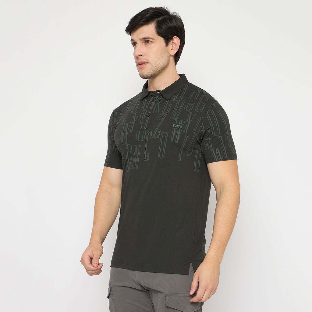 Duke Urban Men Half Sleeve Cotton Tshirt (LF7455)
