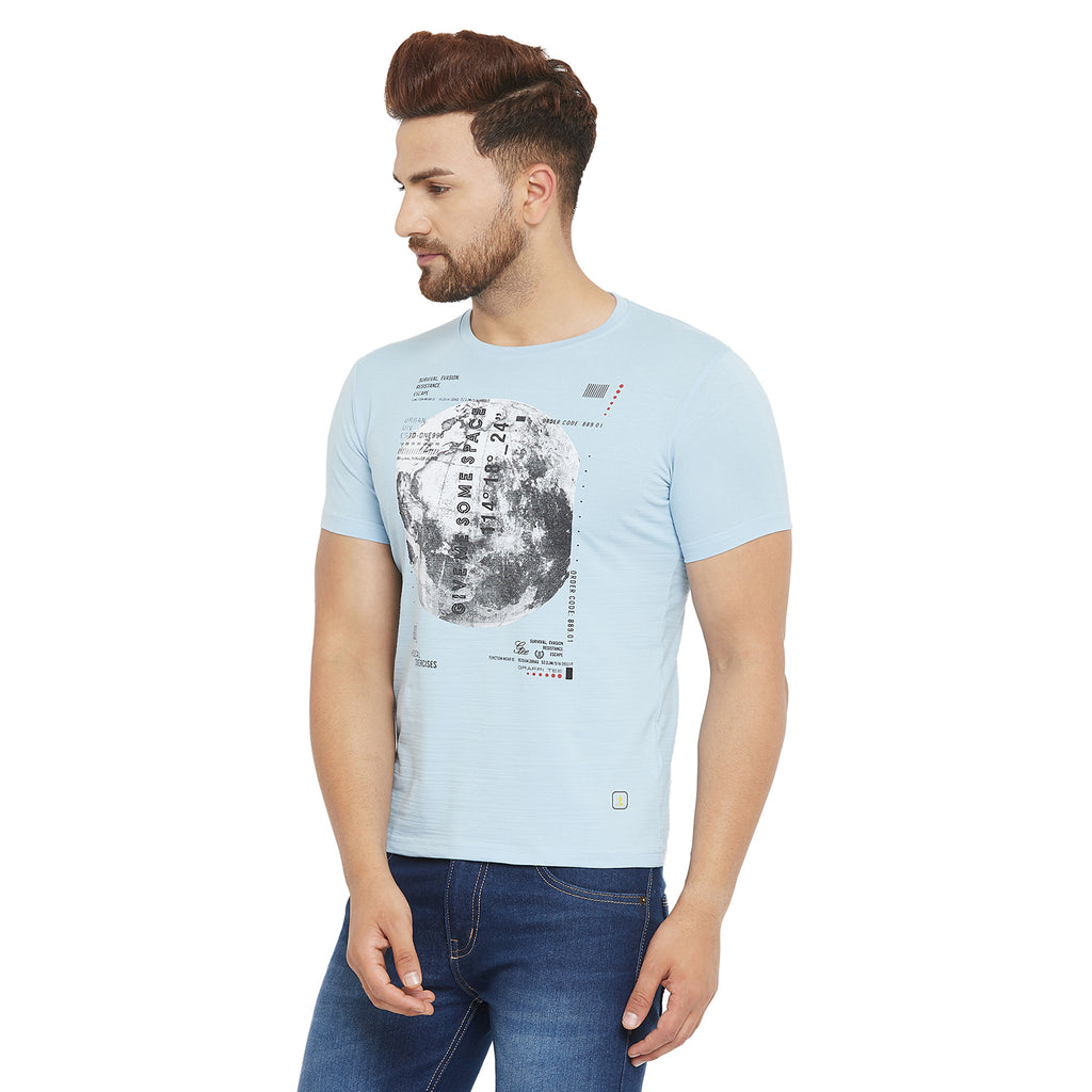 Duke Stardust Men Cotton Blend Half Sleeve T.Shirt (LF4854)